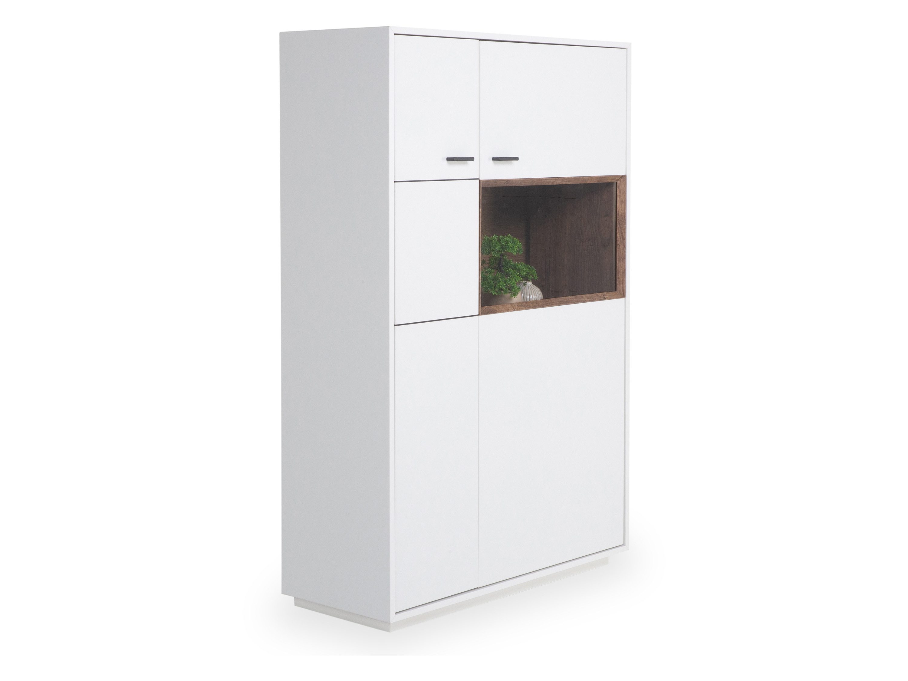 HARPER Highboard Highboard HARPER IZARRA BHT 93x141x37 cm weiß Hochkommode