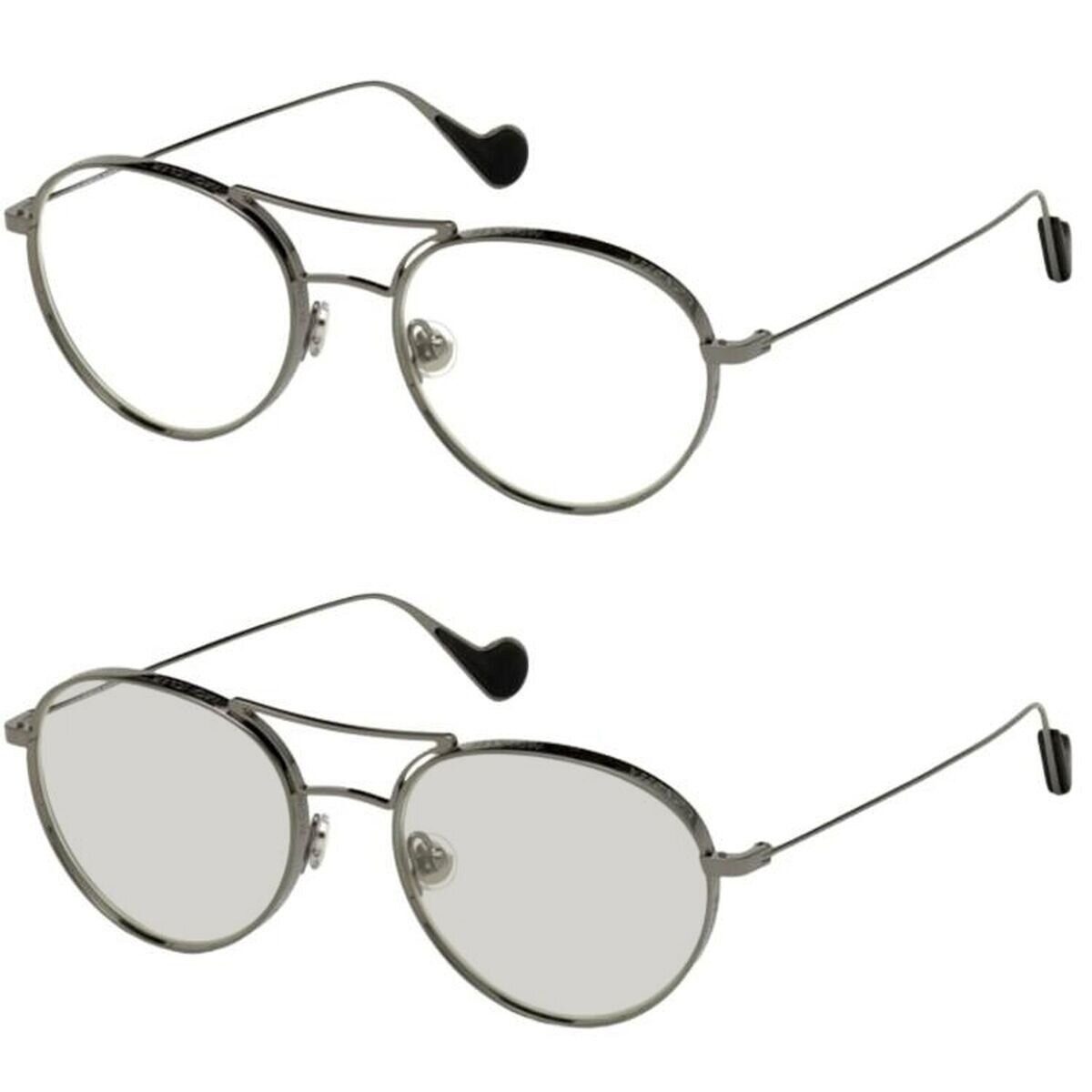 MONCLER Sonnenbrille MONCLER SUNGLASSES Mod. PHOTOCHROMIC SHINY GUNMETAL