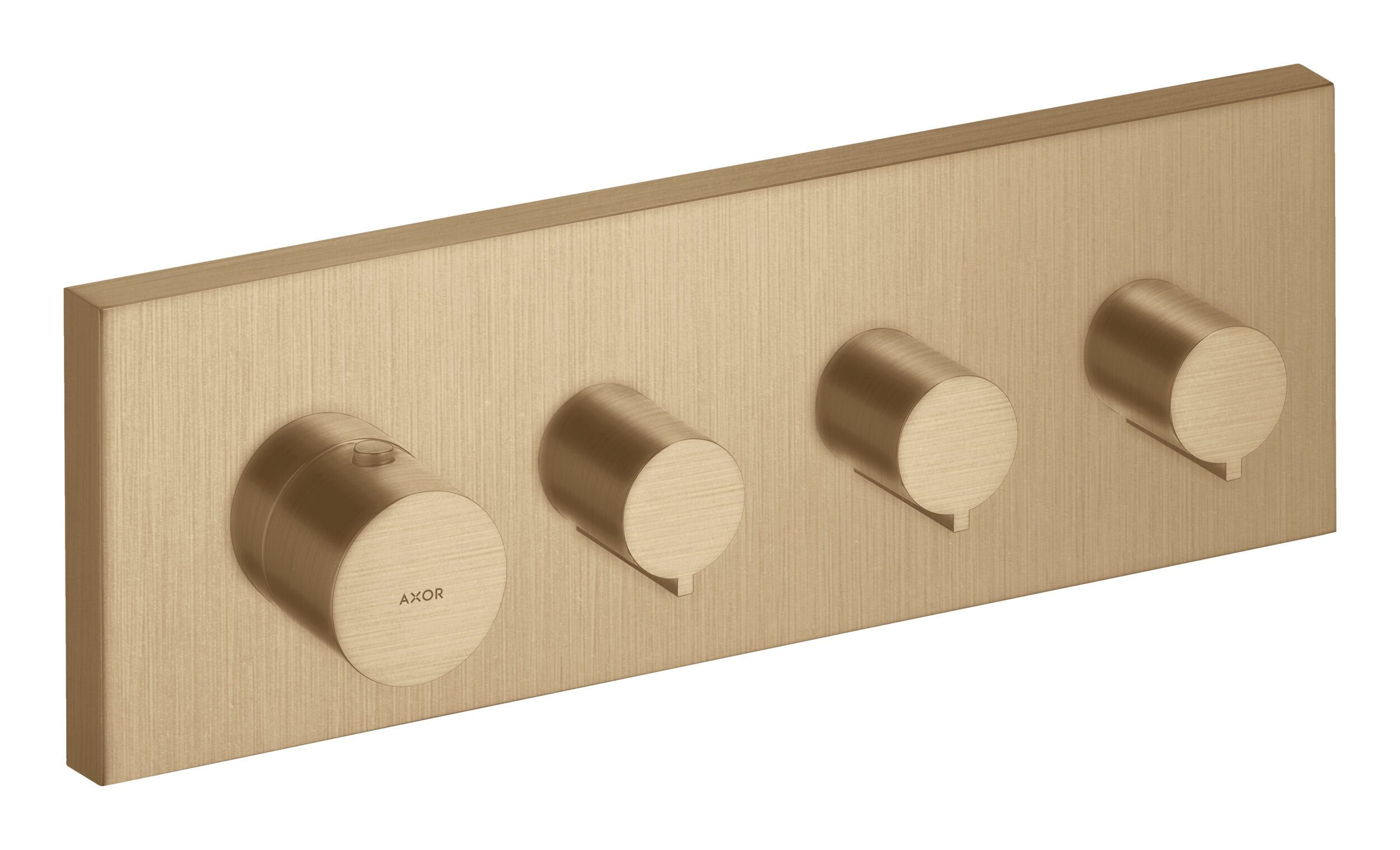 hansgrohe Unterputzarmatur Axor ShowerSolutions Thermostatmodul für 3 Verbraucher Unterputz - Brushed Bronze