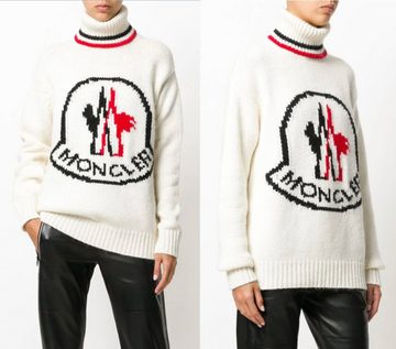 MONCLER Kaschmirpullover MONCLER GAMME ROUGE CASHMERE JUMPER SWEATER ROLLKRAGEN PULLOVER STRICK