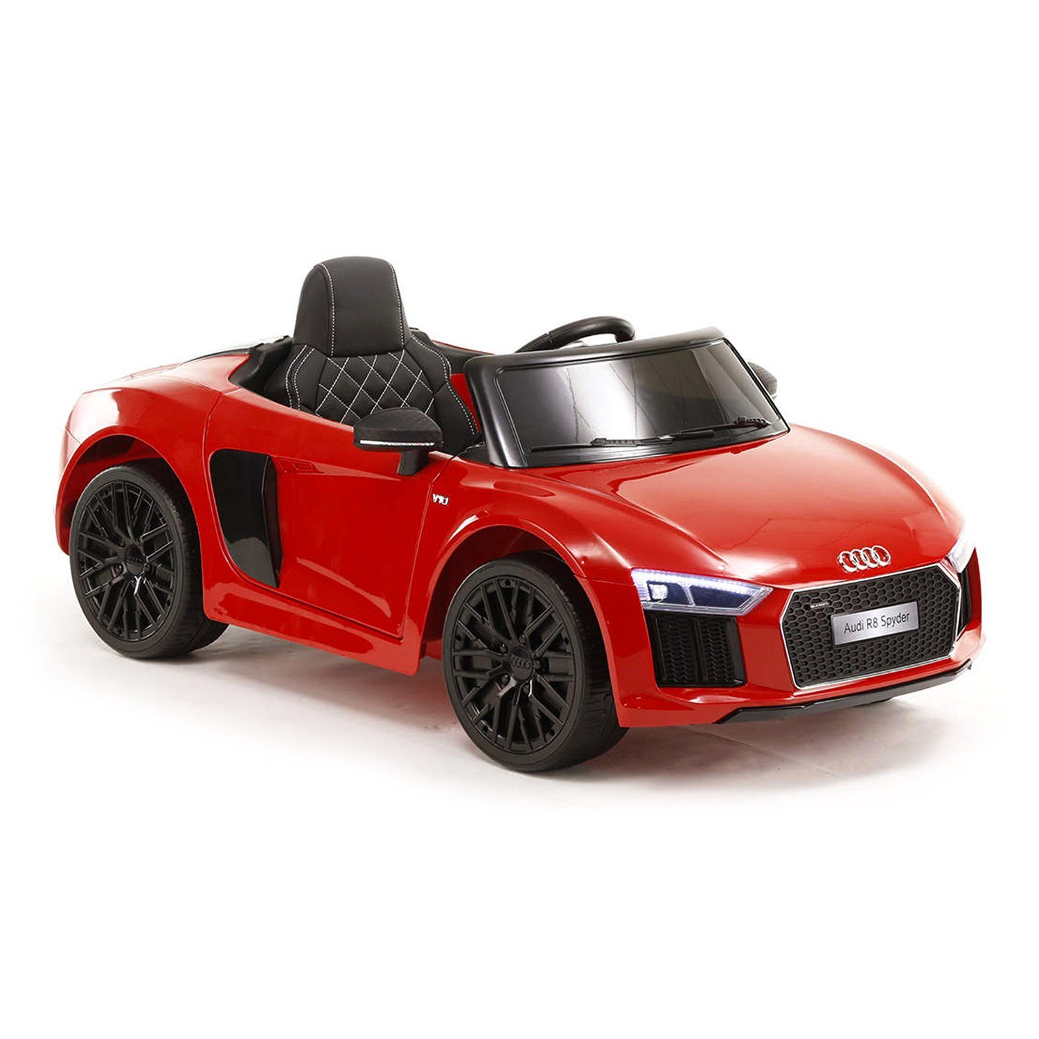 Spielzeug Kinder-Elektrofahrzeuge AsVIVA Elektro-Kinderauto Audi R8 Spyder Coupe Kinder Elektroauto AsVIVA EKC3 ferngesteuert ro