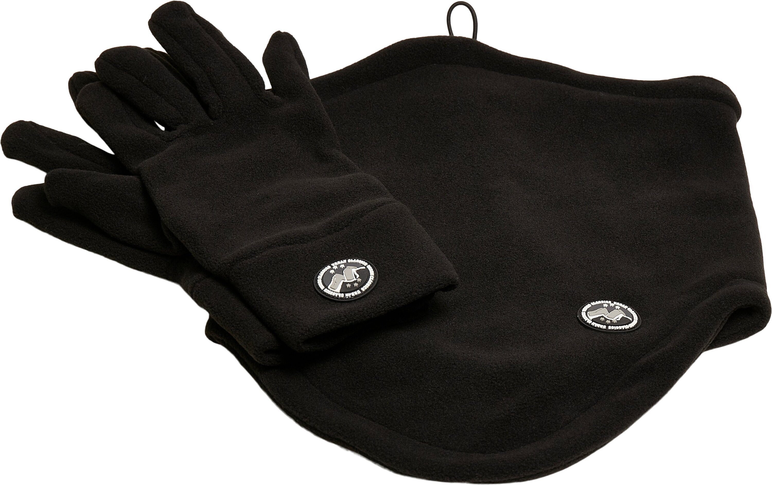 URBAN CLASSICS Schmuckset Accessoires Hiking Fleece Set (1-tlg) black