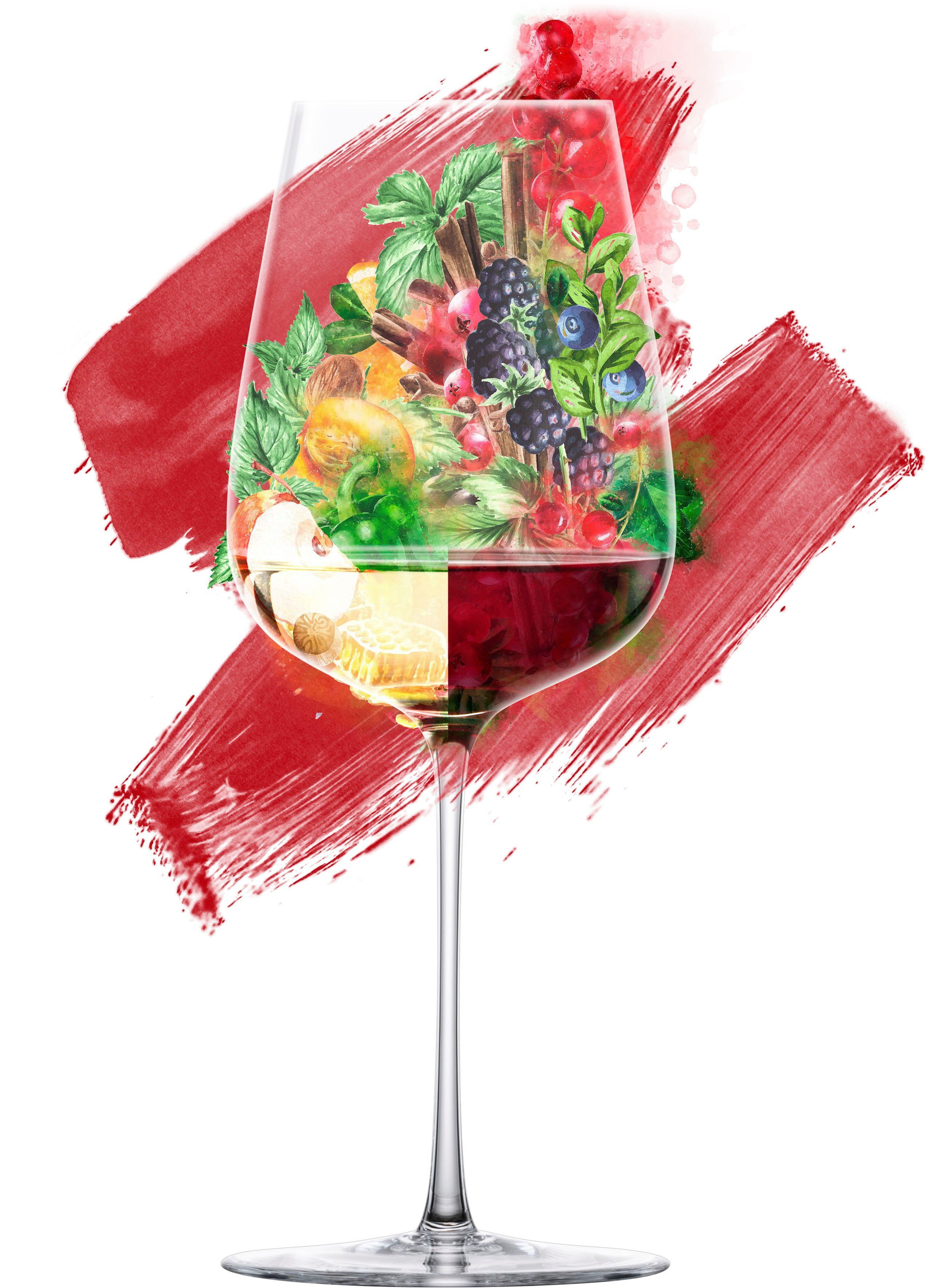 Eisch Germany Gläser-Set ESSENCA SENSISPLUS, 3-tlg., Kristallglas, Tasting Set, 3-teilig, Made in Germany