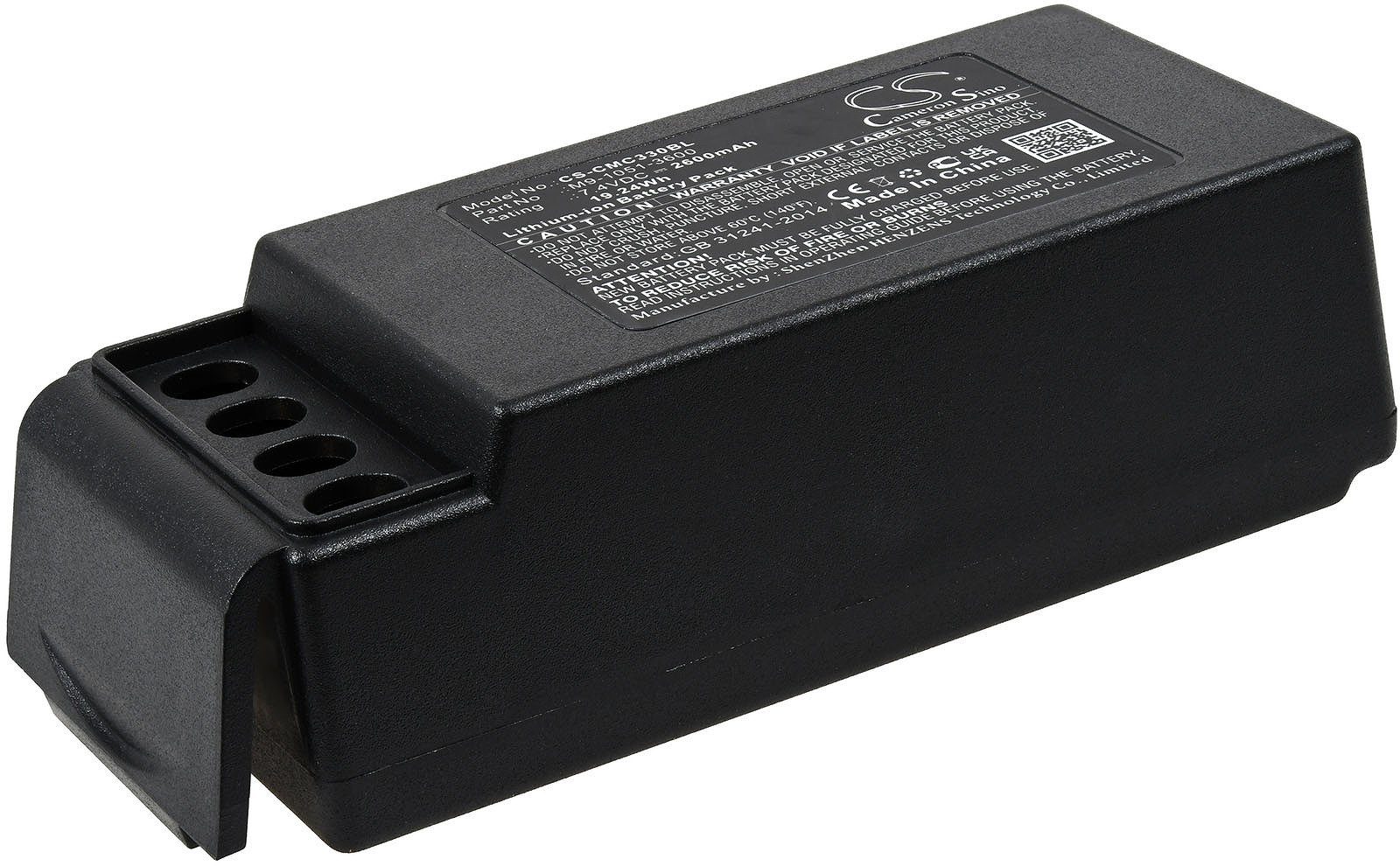 Powery Akku für Cavotec Typ M9-1051-3600 Akku 2600 mAh (7.4 V) | Akkus und PowerBanks