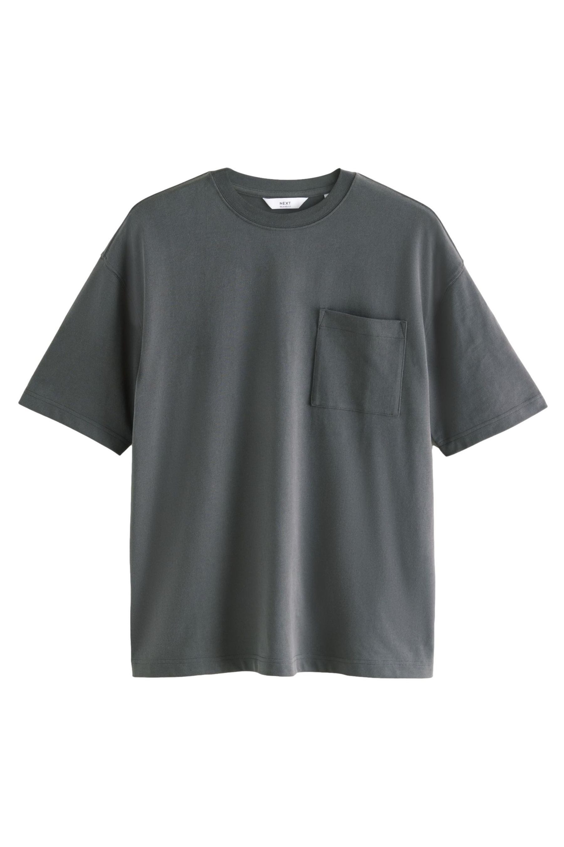 Next T-Shirt Superweiches, schweres T-Shirt mit günstig online kaufen