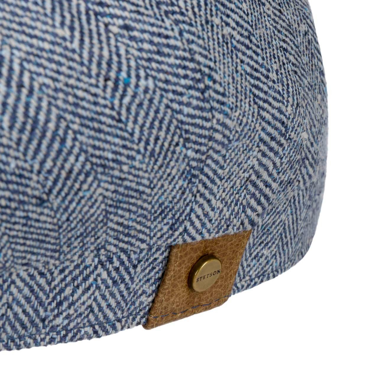 Stetson Flat Cap (1-St) Schiebermütze mit Schirm, Made in the EU