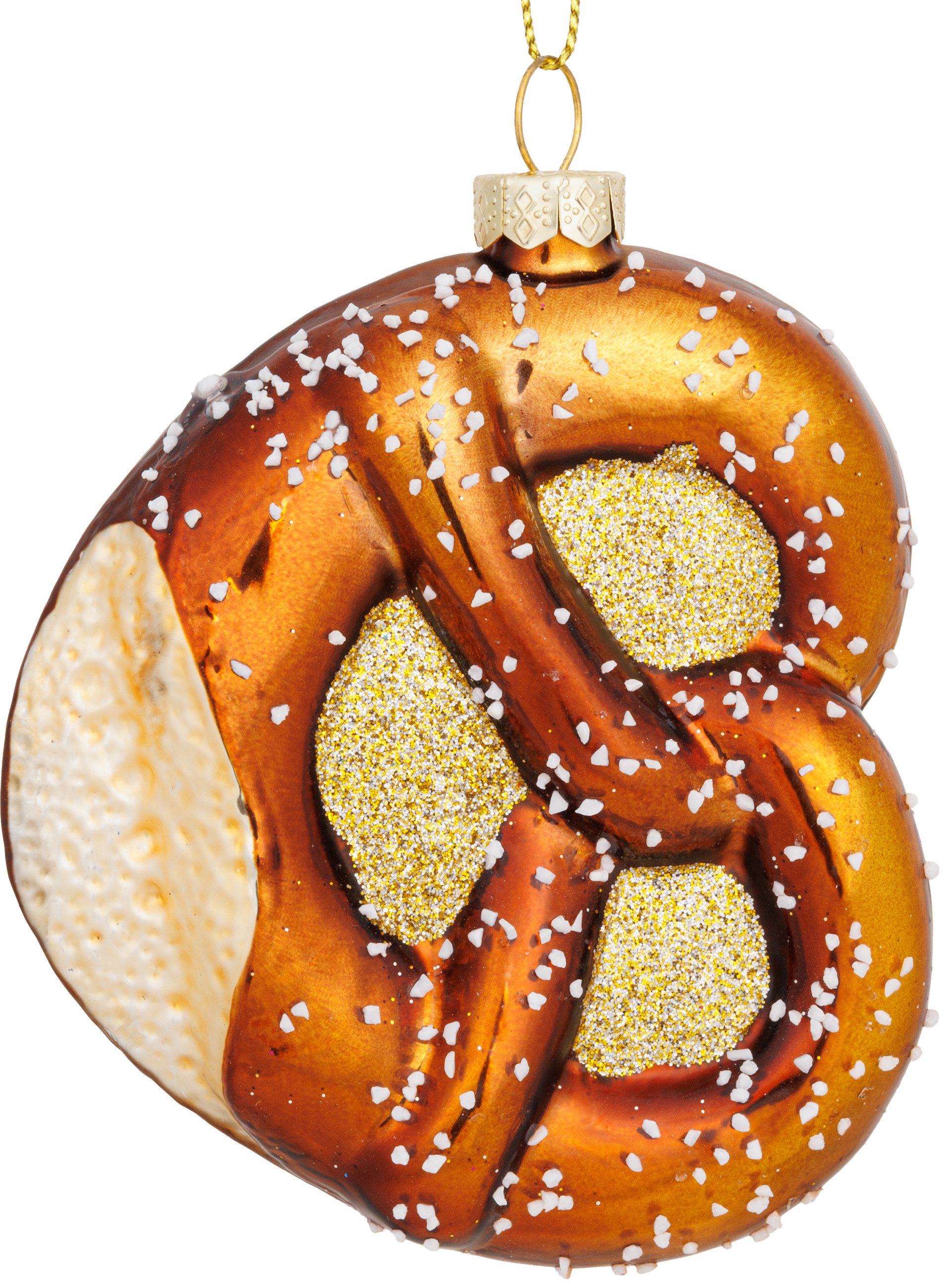 SIKORA Weihnachtsbaumkugel Laugen Brezel besondere Weihnachtskugel günstig online kaufen