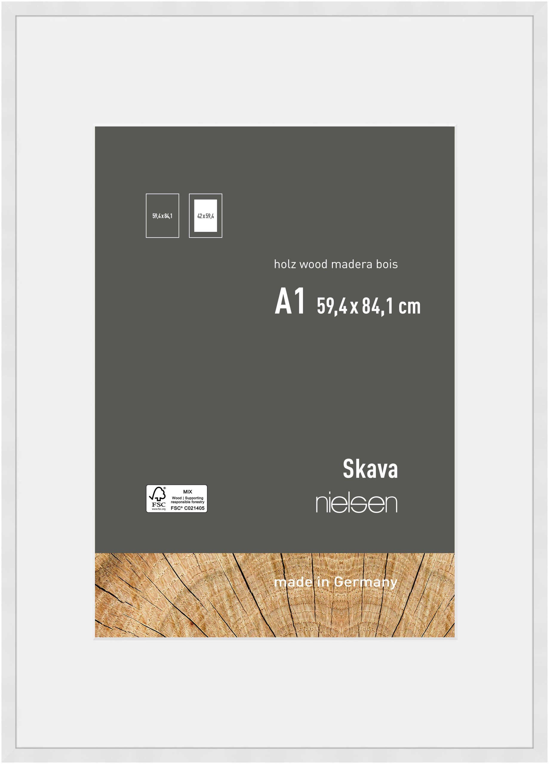 nielsen Bilderrahmen Skava, (1 St)