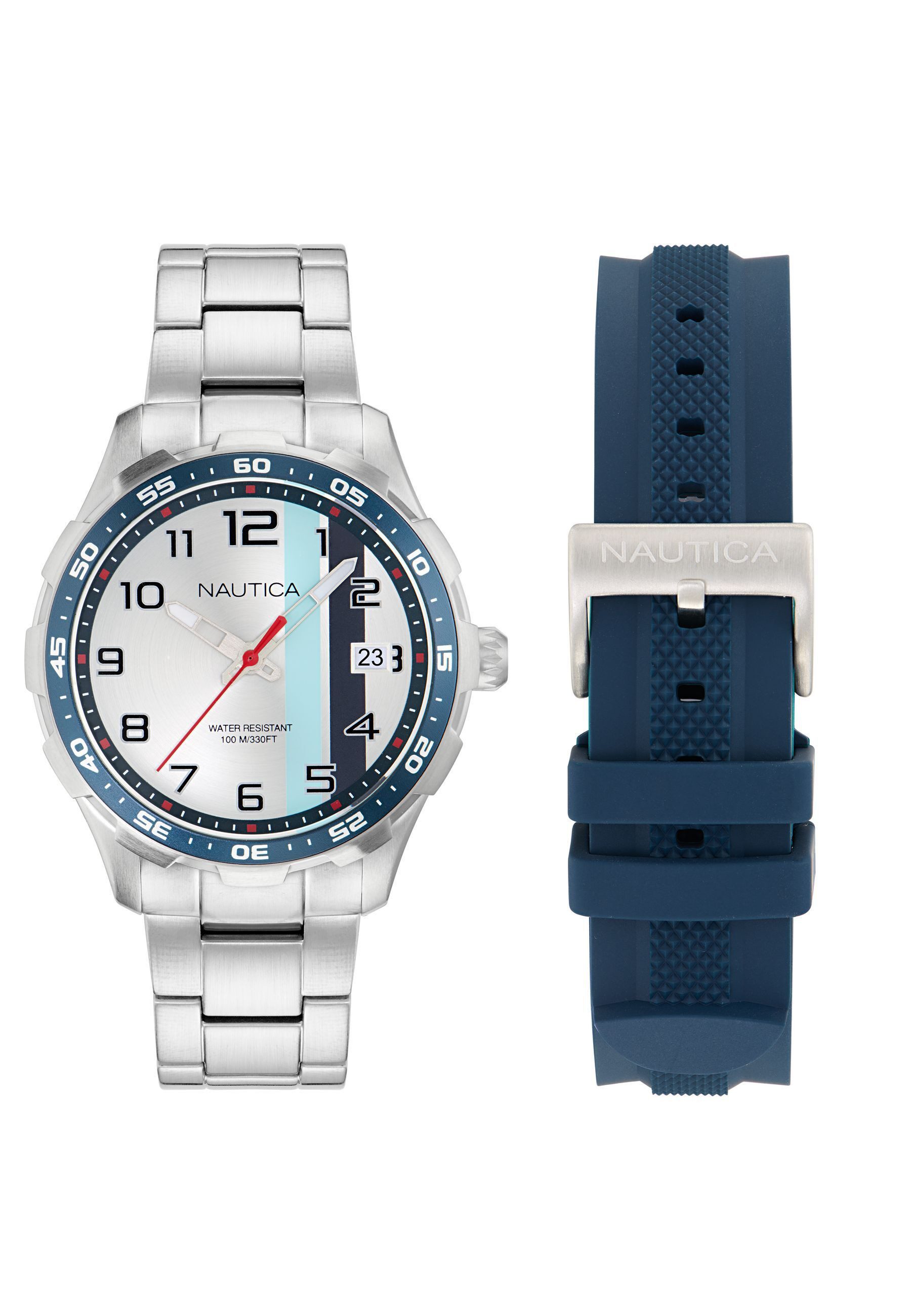 NAUTICA Quarzuhr NST, (1-tlg., Not a set – not applicable to this product), Quarz Analog