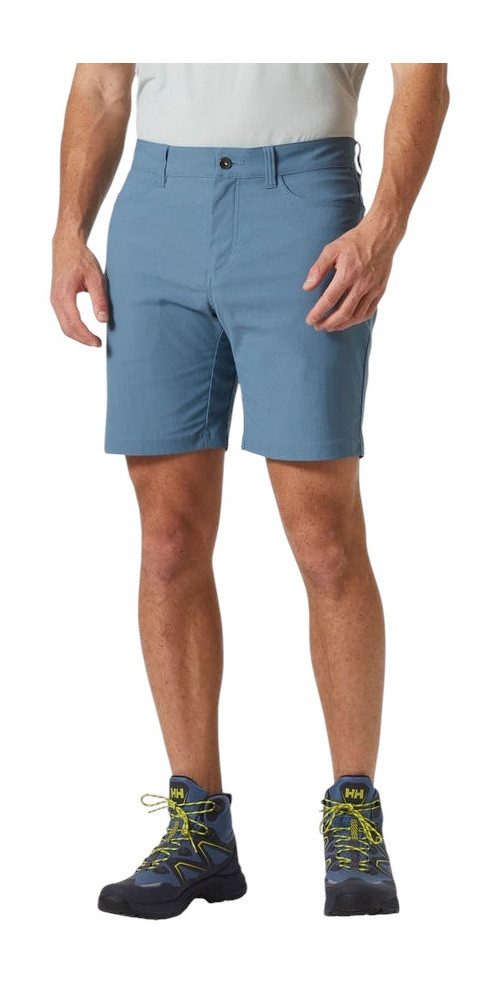 Helly Hansen Trekkinghose Wanderhose Holmen 5 Pocket Short (UV-Schutz) kurz blau Herren
