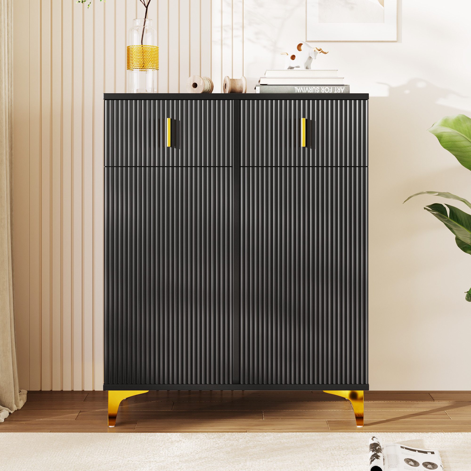 HAUSS SPOLE Sideboard mit verstellbaren Einlegeböden, günstig online kaufen