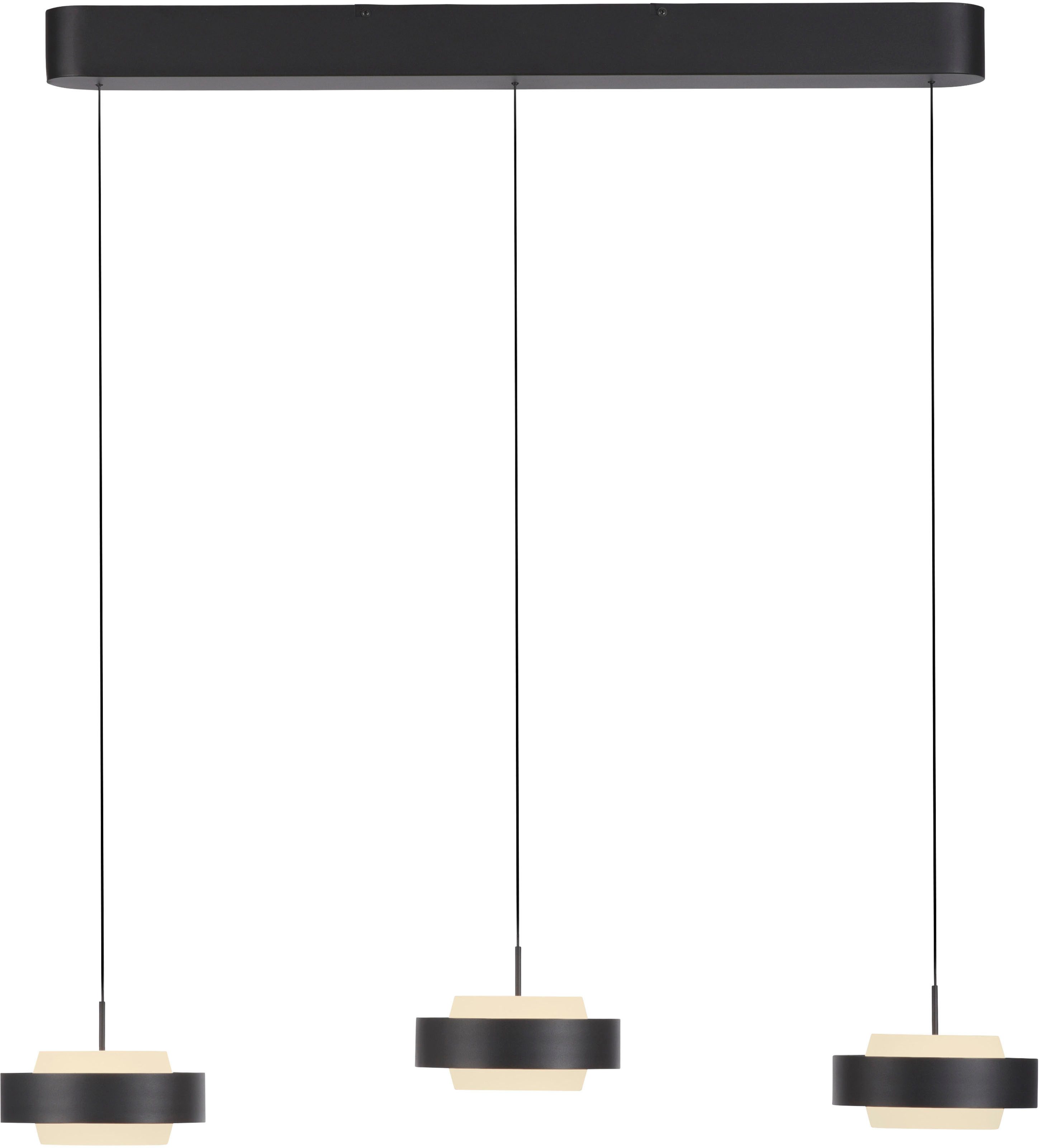 SCHÖNER WOHNEN-Kollektion LED Pendelleuchte ELMO, LED fest integriert, Warmweiß, SCHÖNER WOHNEN Kollektion, Comfort Lift, Dimmfähig per Tronicdimmer