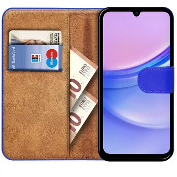 CoolGadget Handyhülle Book Case Handy Tasche für Samsung Galaxy A15 6,5 Zoll, Hülle Klapphülle Flip Cover für Samsung A15 4G/5G Schutzhülle stoßfest