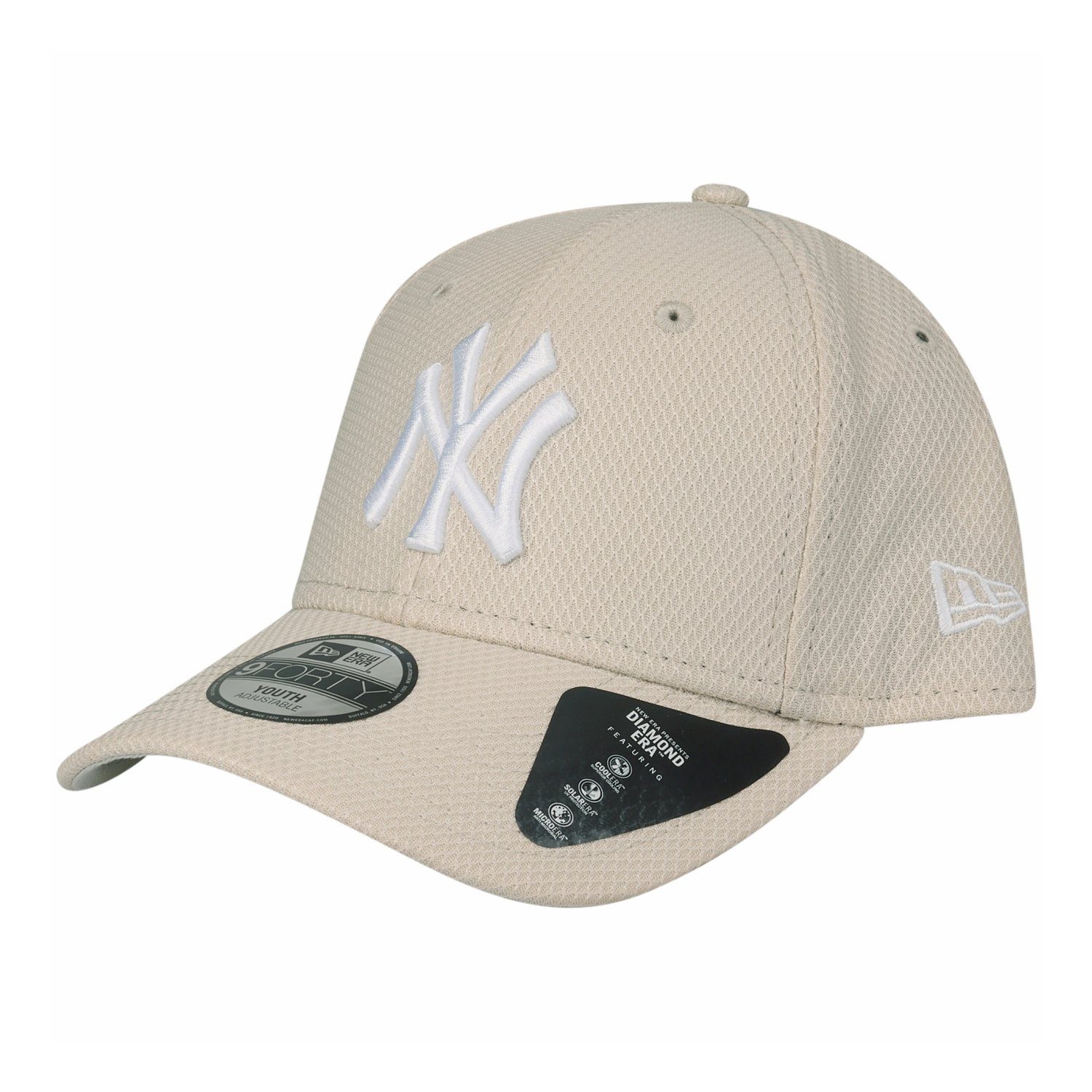 New Era Baseball Cap DIAMOND 9FORTY New York Yankees Beige