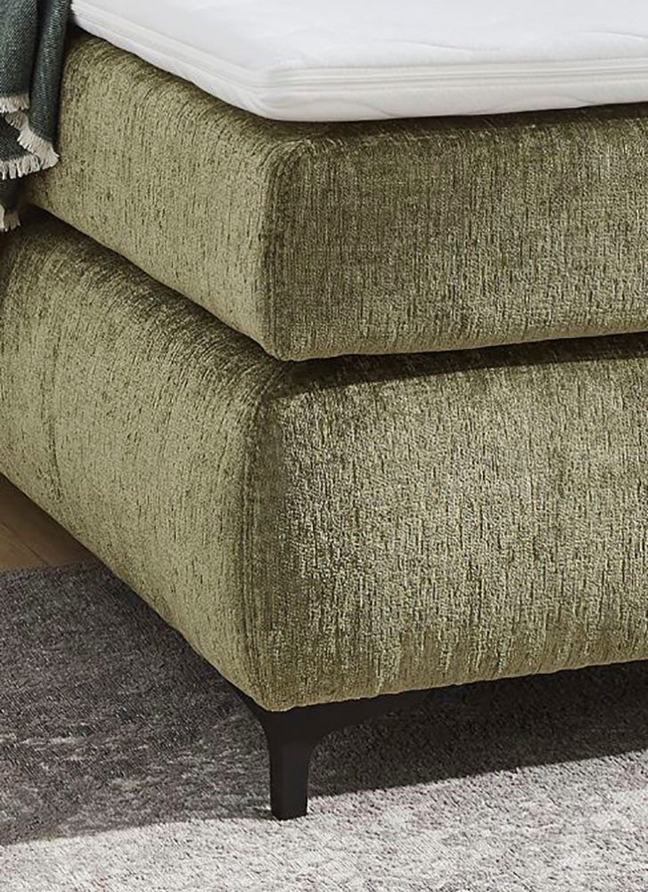 Jockenhöfer Gruppe Boxspringbett Beatrice erhältlich in 140 & 180cm Breite, 7-Zonen-TTFK-Matratzen und KS-Topper, verschiedene Härtegrade