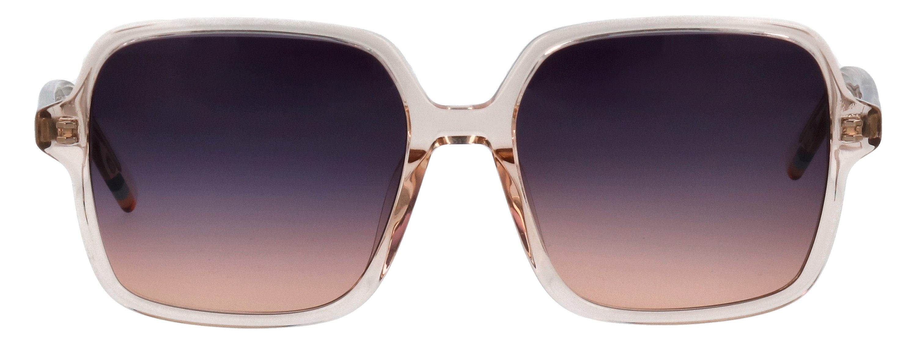 TOM TAILOR Sonnenbrille Modell 676007 Form Feminin, Logoschriftzug auf Bügel, Kunststofffassung