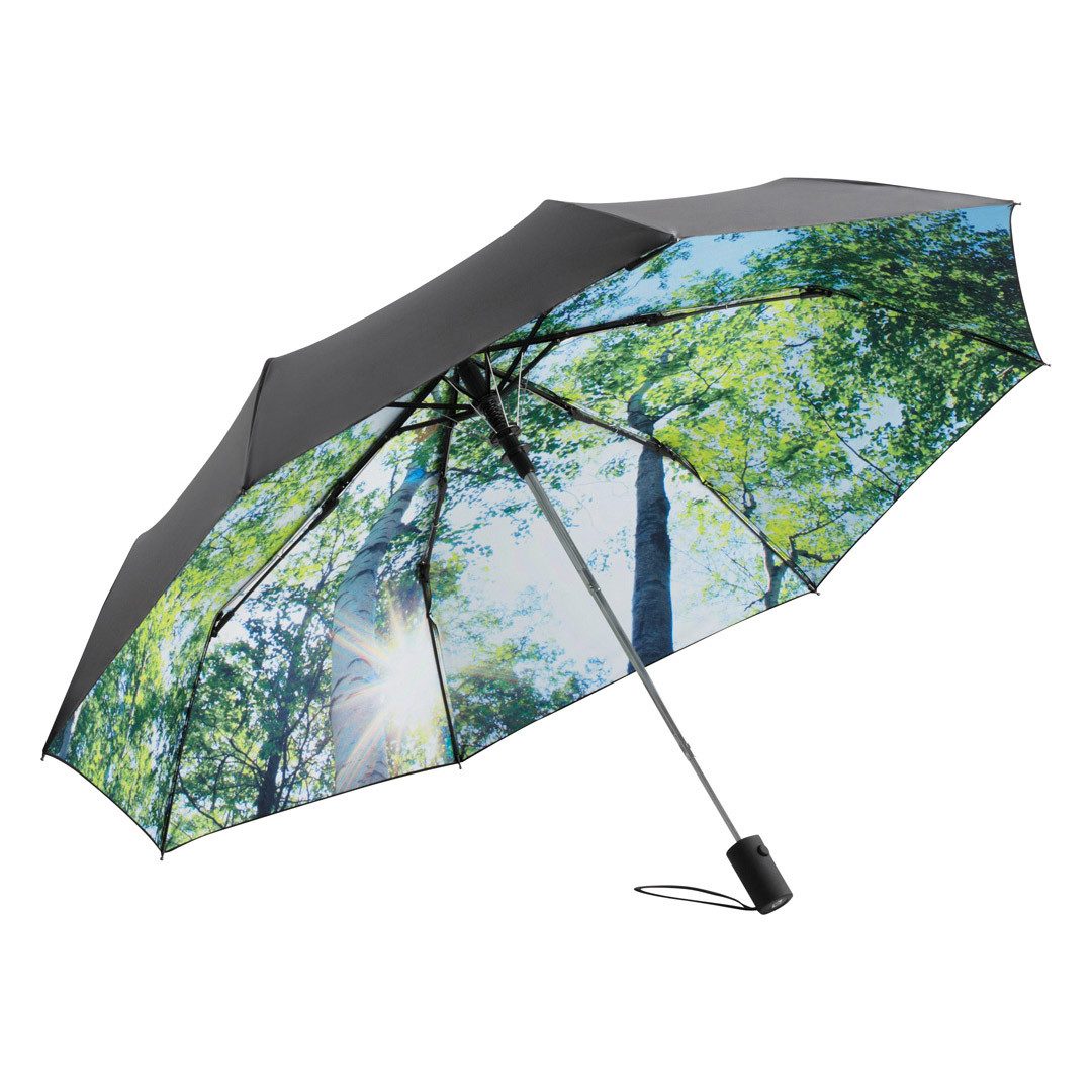 FARE Taschenregenschirm, Windproof-PLUS, automatisch öffnend, UV-Schutz UPF 50+