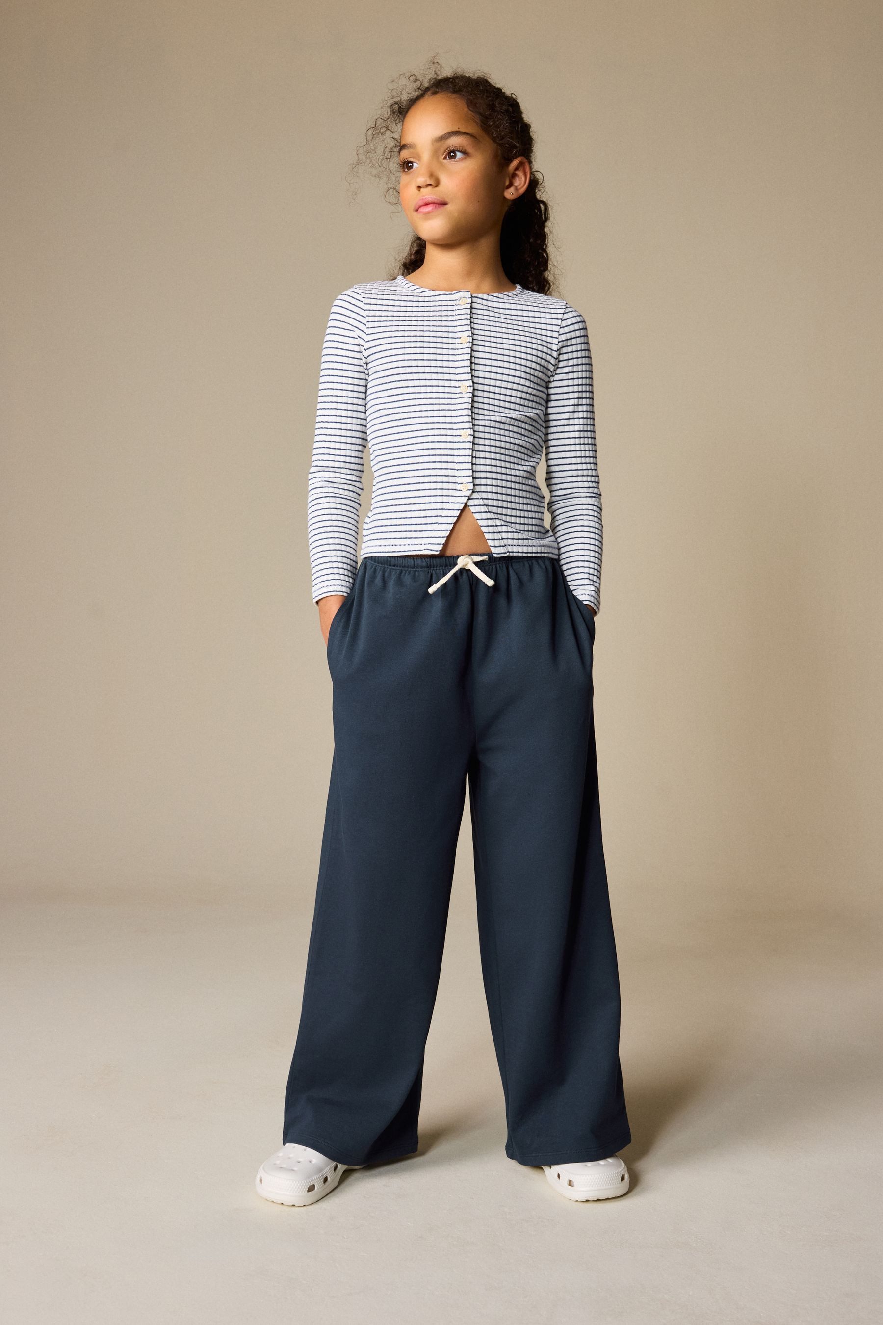 Next Palazzohose Hose mit weitem Bein (1-tlg)