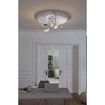 etc-shop Deckenleuchte, Deckenleuchte Wohnzimmerlampe LED Lampe Fernbedienung Dimmbar 50x50 cm