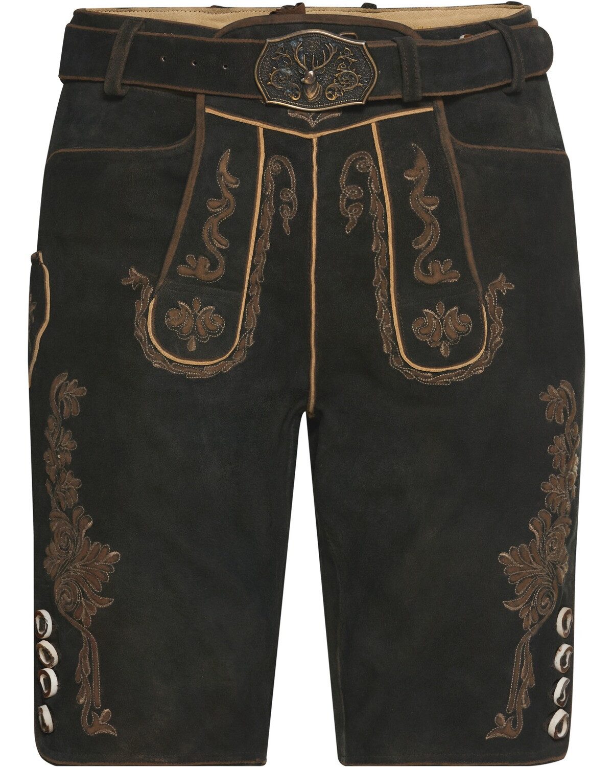Almsach Trachtenhose Kurze Lederhose