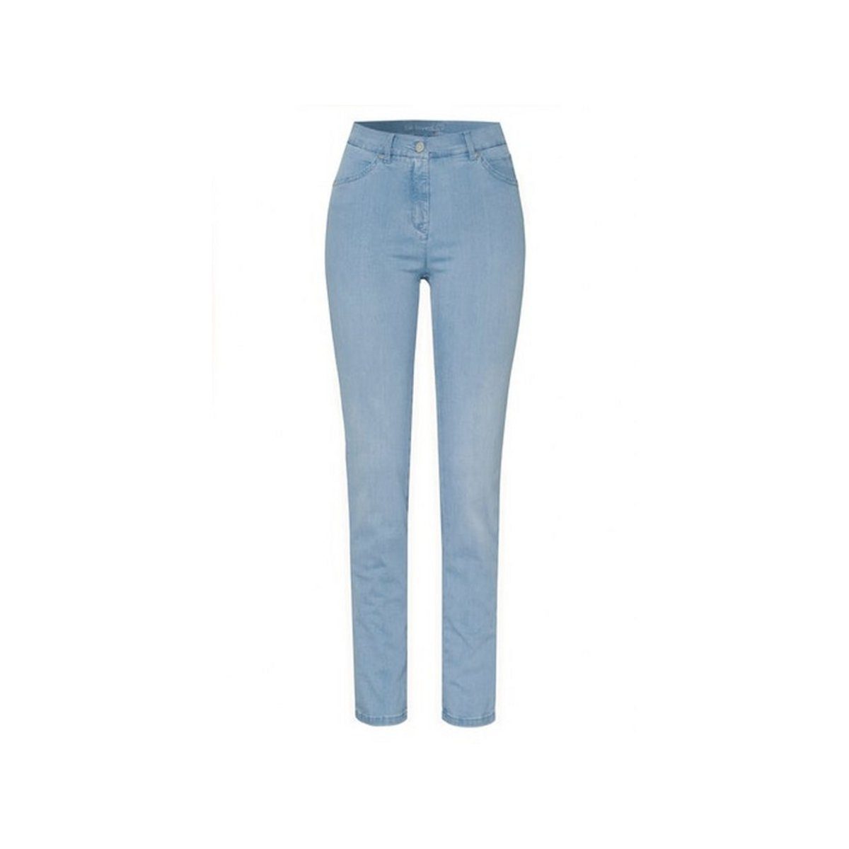 (1-tlg) 5-Pocket-Jeans bleached used TONI hell-blau