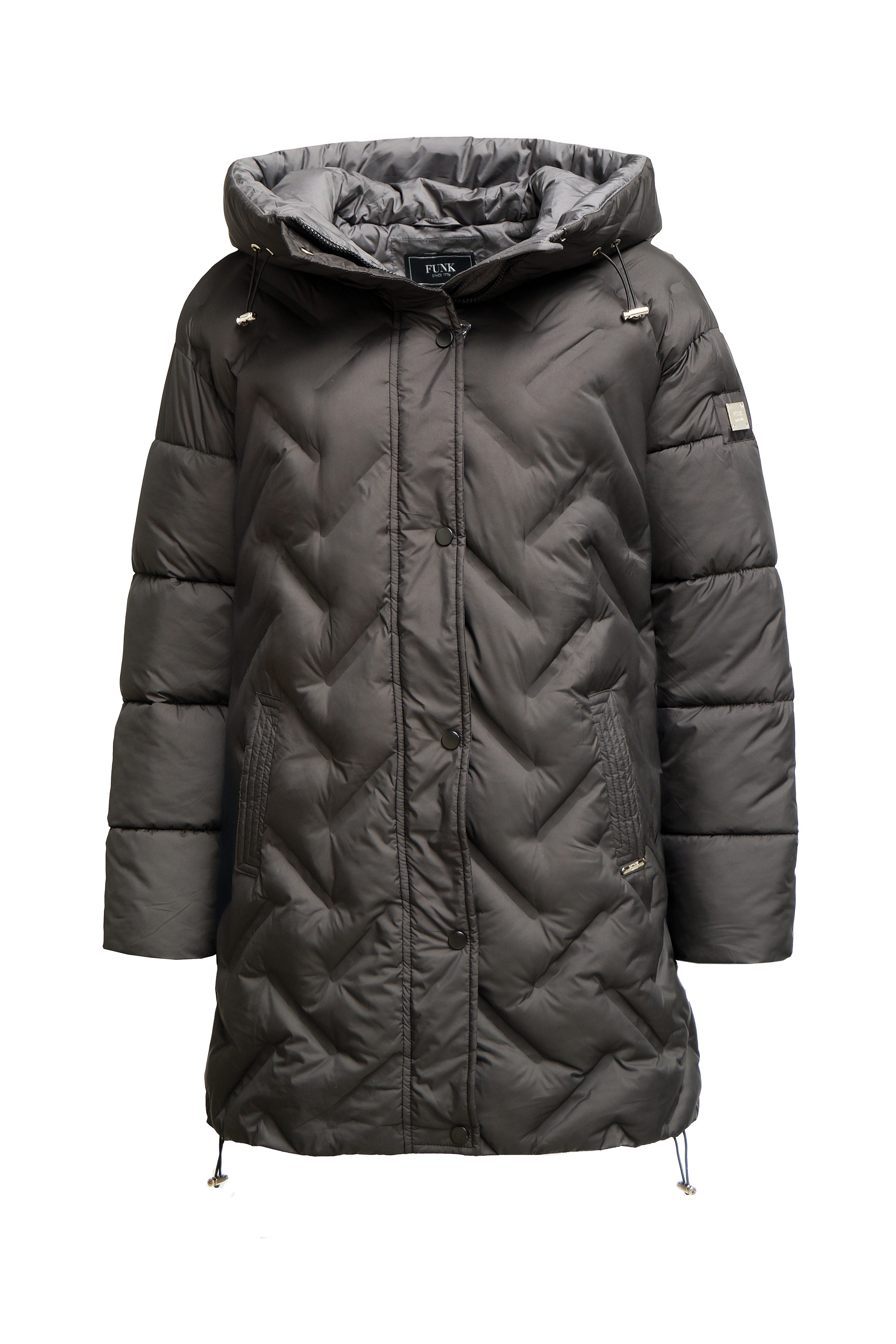 FUNK since 1776 Steppjacke lang mit günstig online kaufen