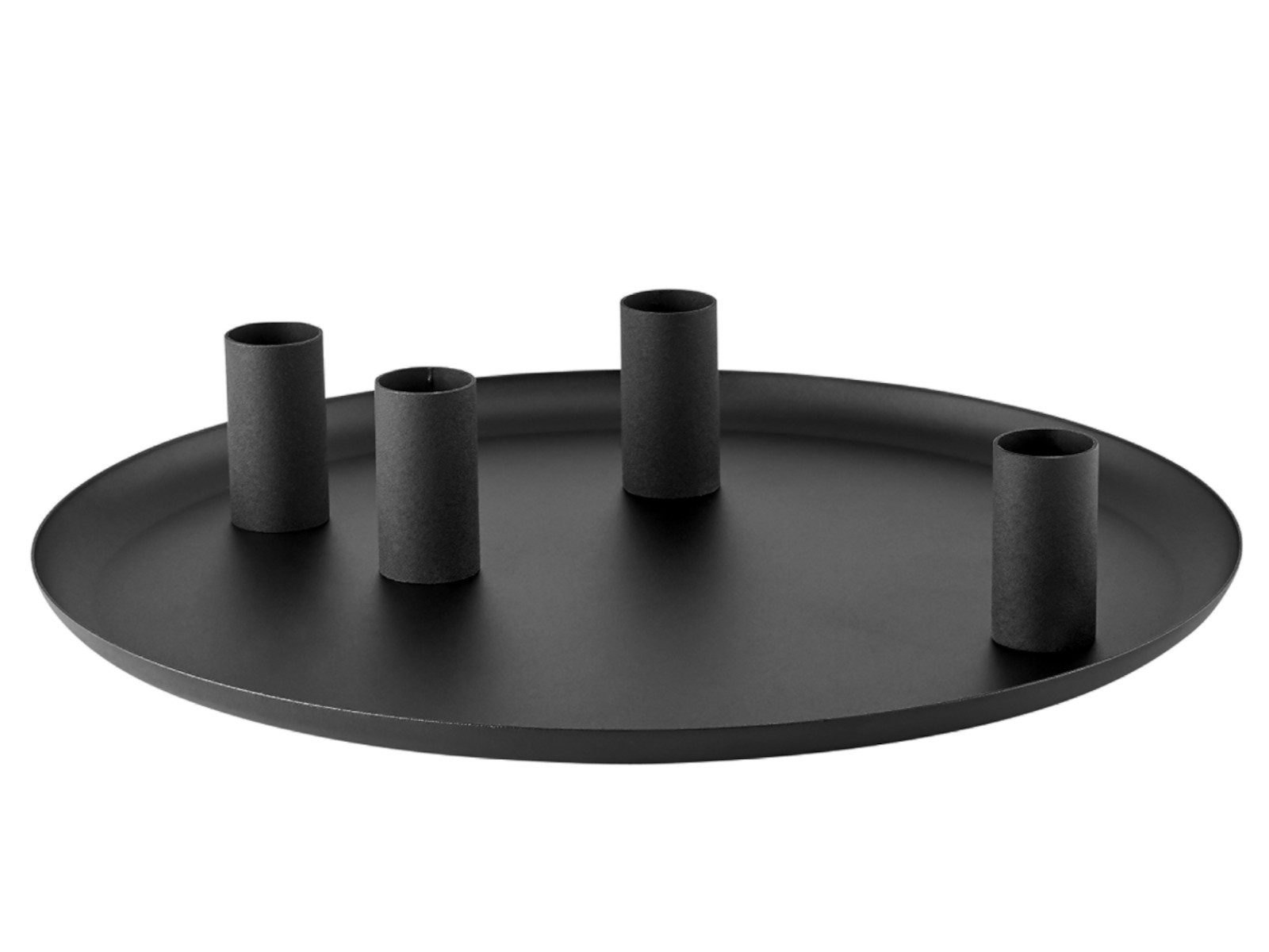 blomus Kerzenhalter LOHA Kerzenhalter rund black 30cm – Bild 5 von 5