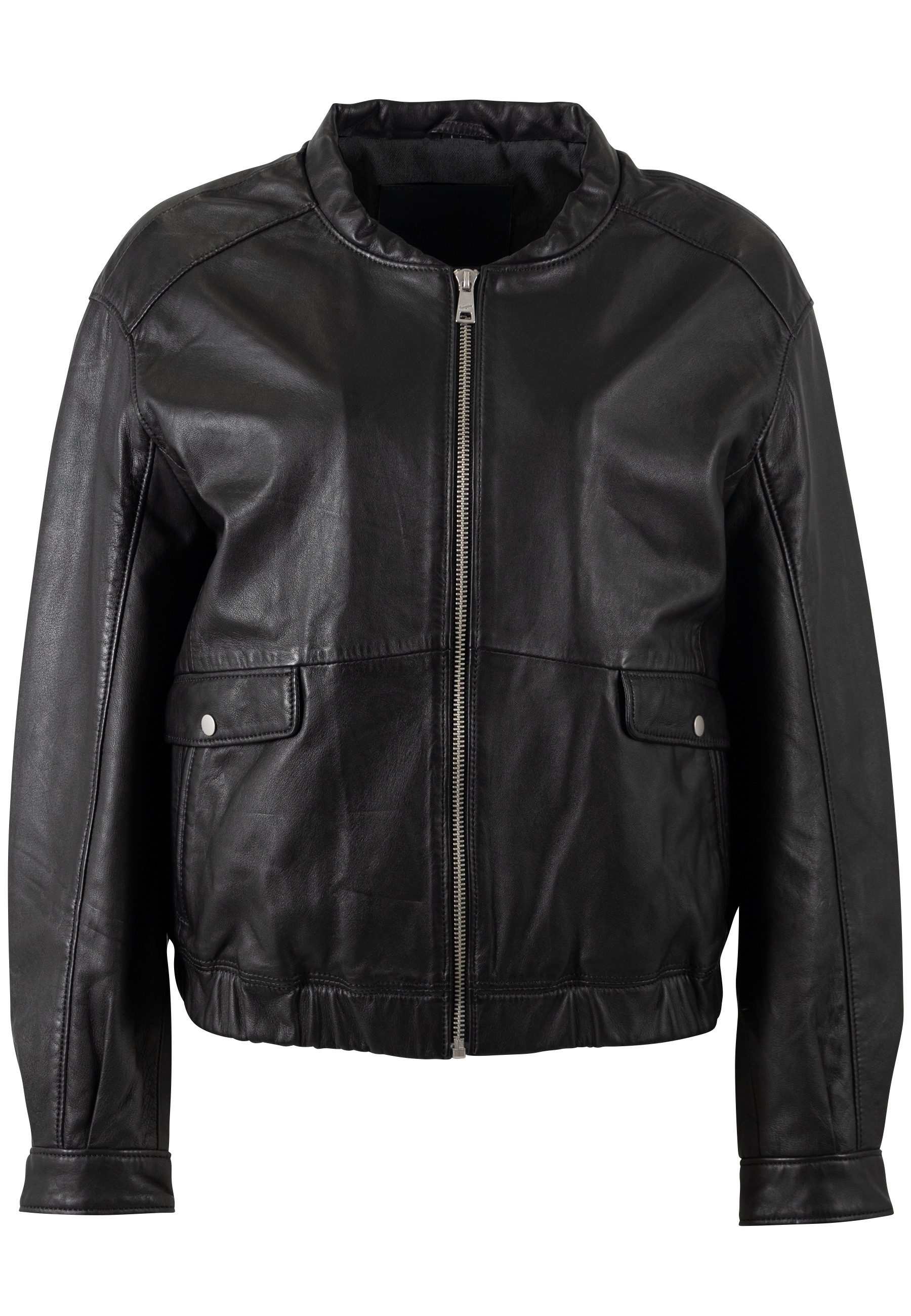 Mauritius Lederjacke MWThilda Bomberjacke im Oversize Fit