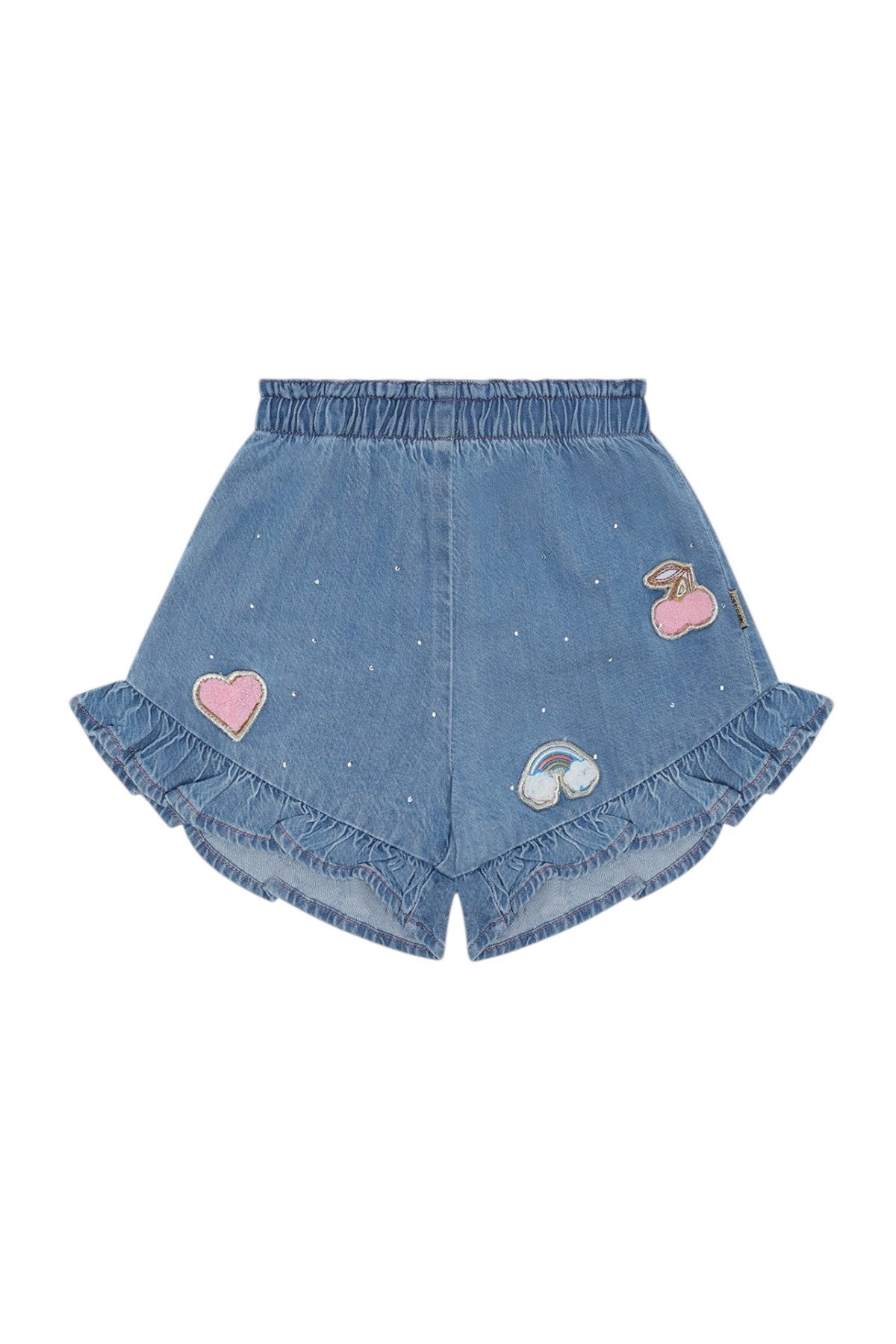 Hust & Claire Jeansshorts HCHerlena Sparkling (1-tlg) Hust & Claire Mädchen Denim Shorts Glitzer