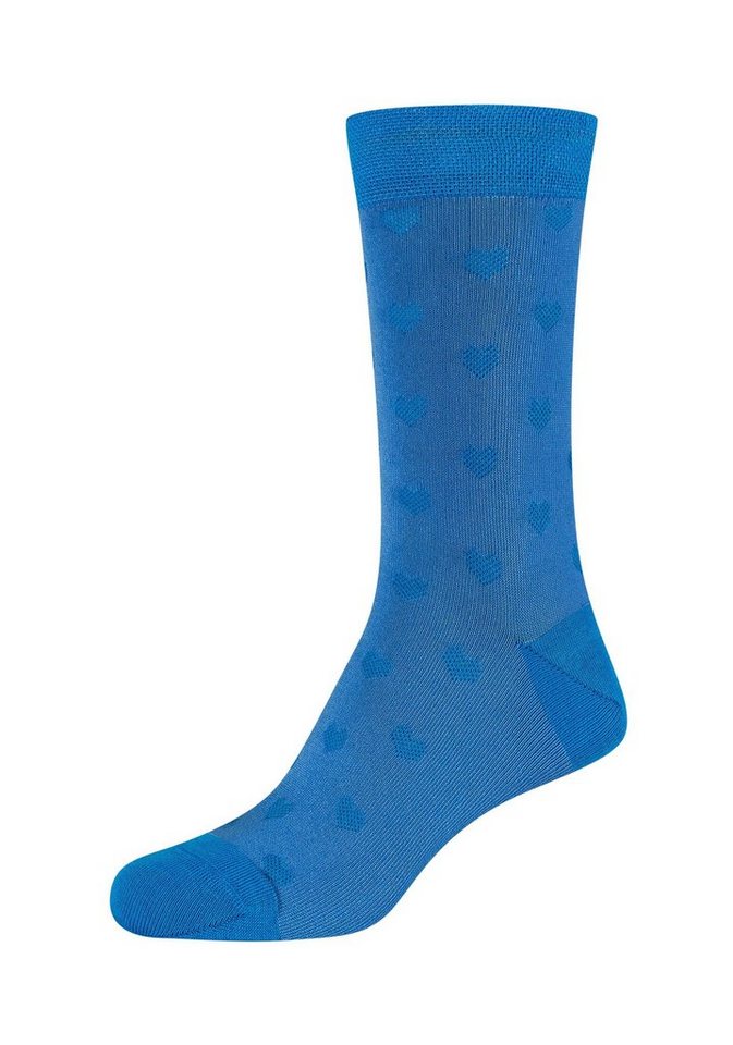 Camano Socken Socken 4er Pack, Atmungsaktiv: hoher Anteil an gekämmter  Baumwolle