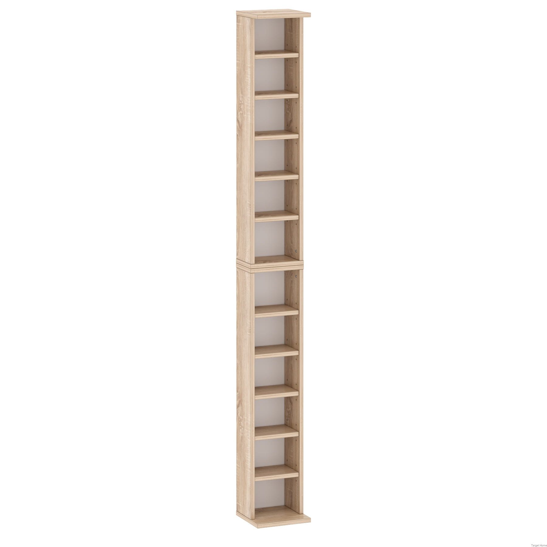 TARGET HOME CD-Regal Multifunktionales CD/DVD Regal für 204 CDs oder 72 DVD günstig online kaufen