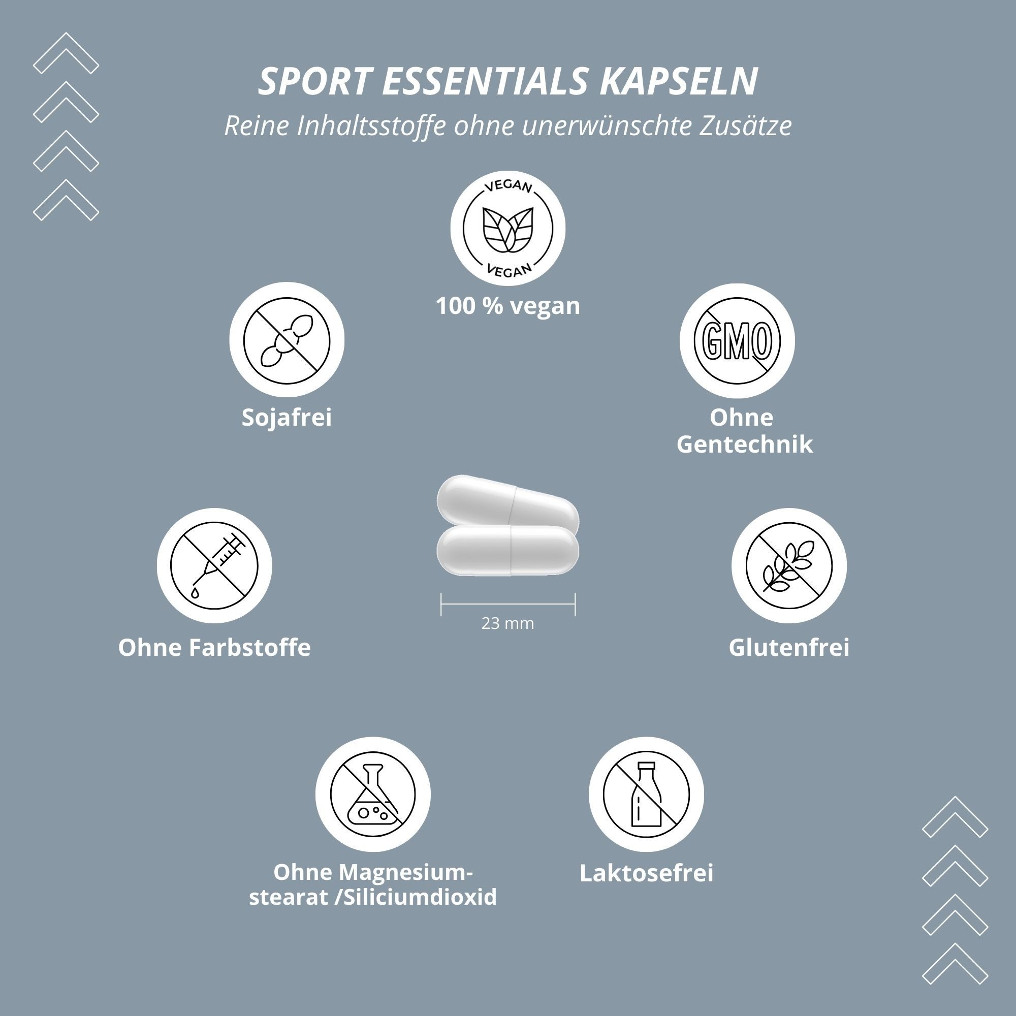 nutri+ Sport Essentials Sportler Vitamine Kapseln