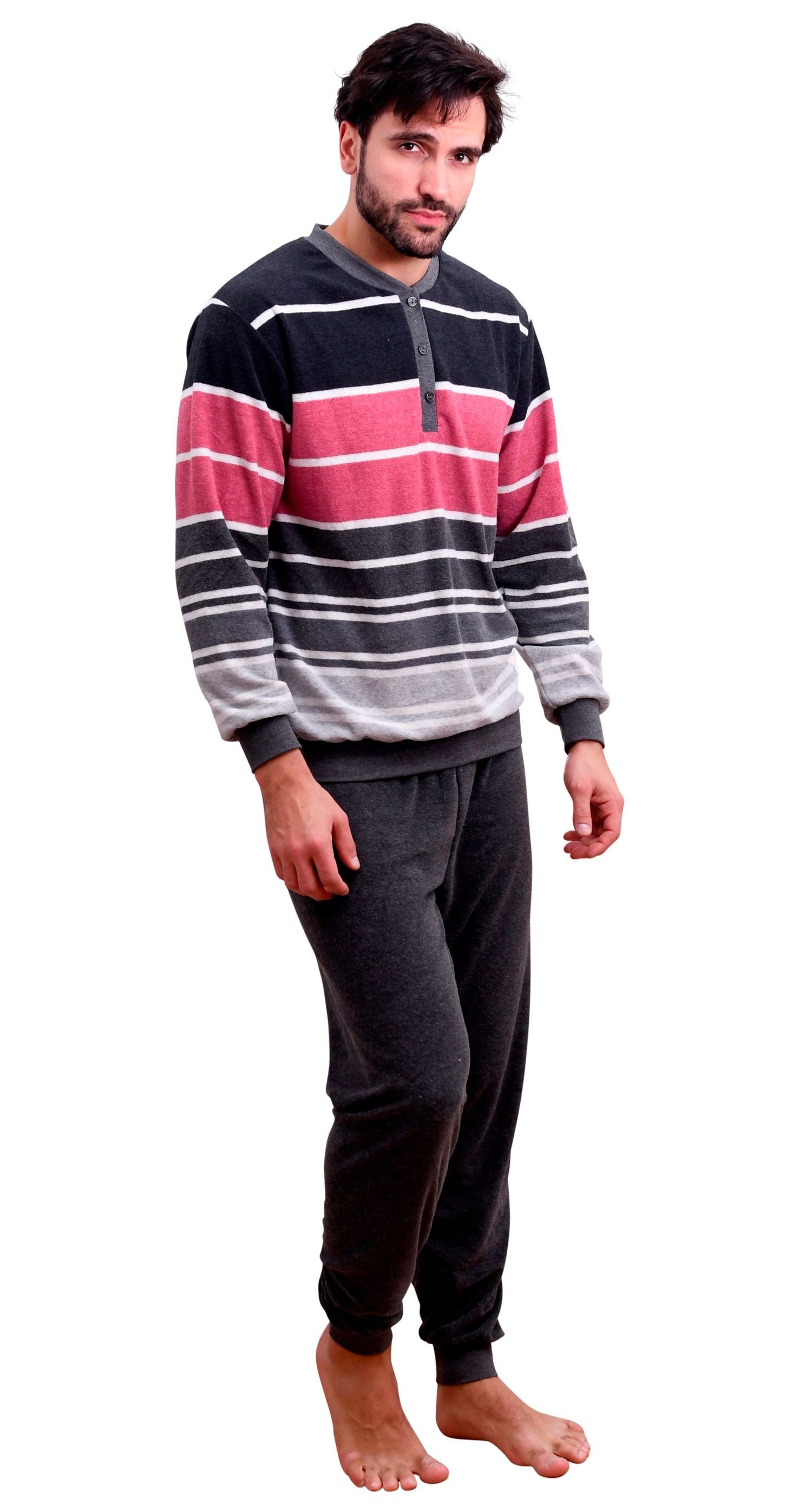Normann Pyjama Herren Frottee Pyjama mit günstig online kaufen