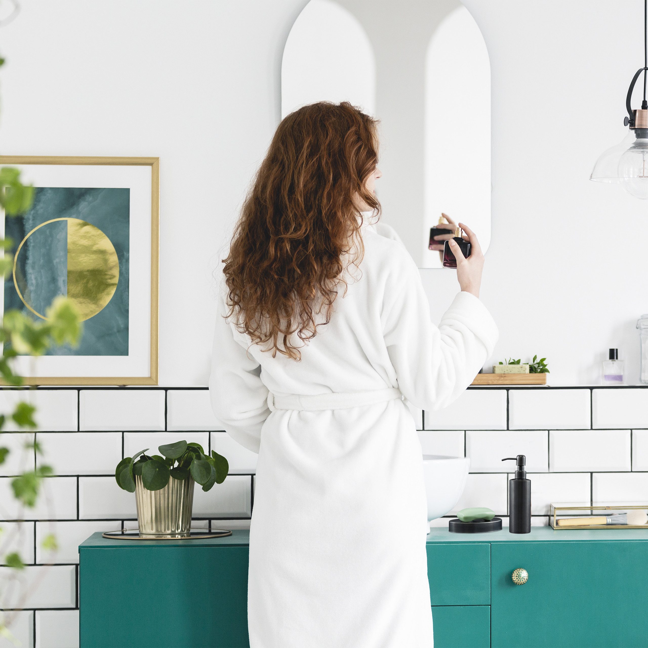 relaxdays Seifenspender 5-tlg. Badezimmer Set anthrazit