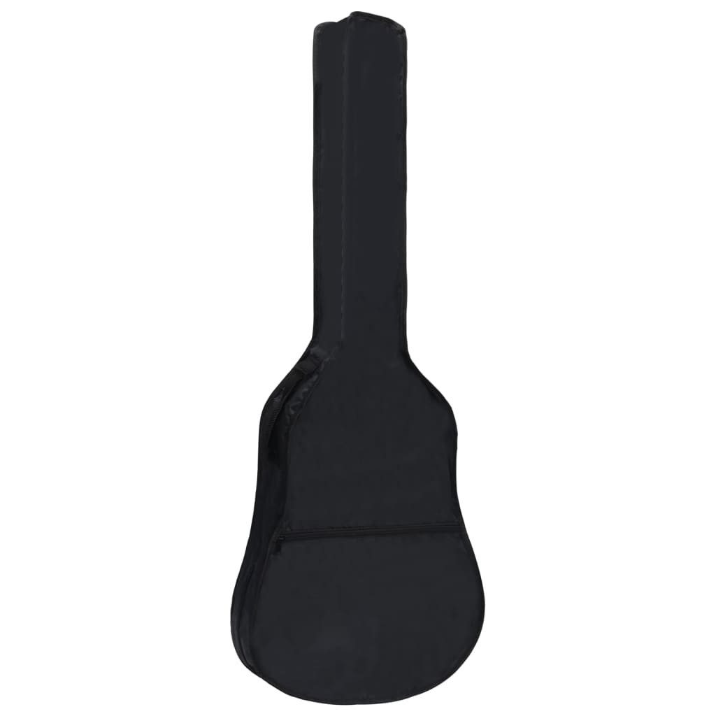 vidaXL Gitarrentasche Gitarrentasche für 1/2 Klassikgitarre Schwarz 94x35 cm Stoff