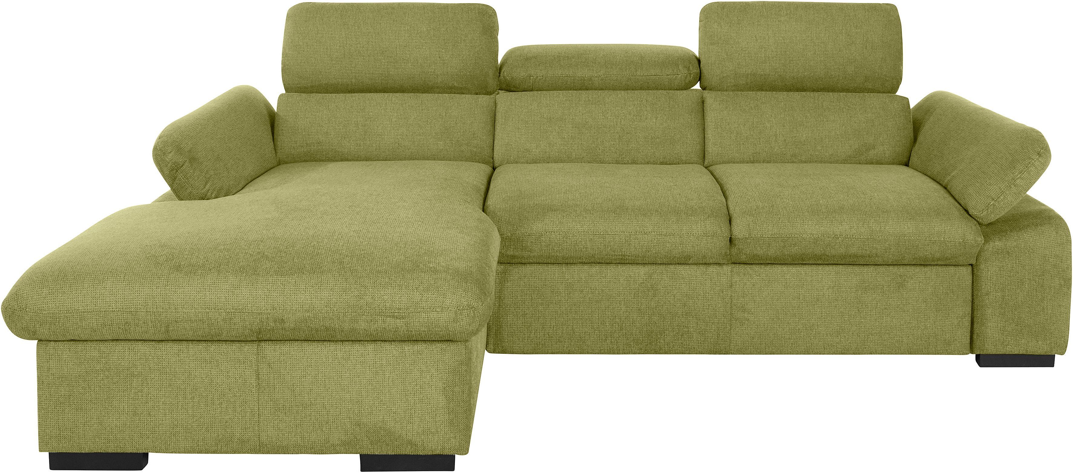 COTTA Ecksofa "Lola L-Form mit Kopfteilfunktion & Hocker", (Set, mit Hocker günstig online kaufen