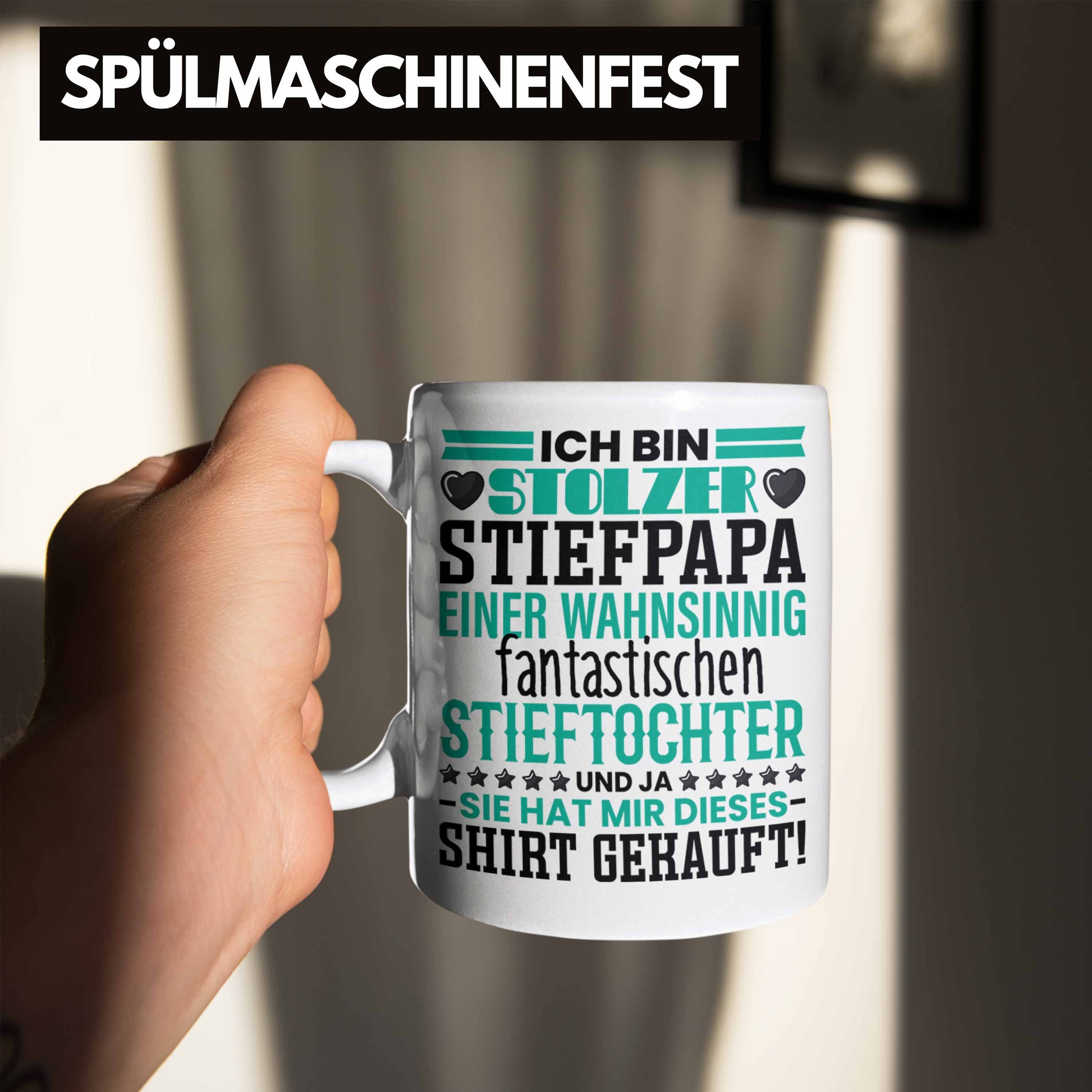 von Stiefvater Geschenk Trendation Tasse Kindern Stiefvater Weiss Ich Tasse an Bin Spruch St