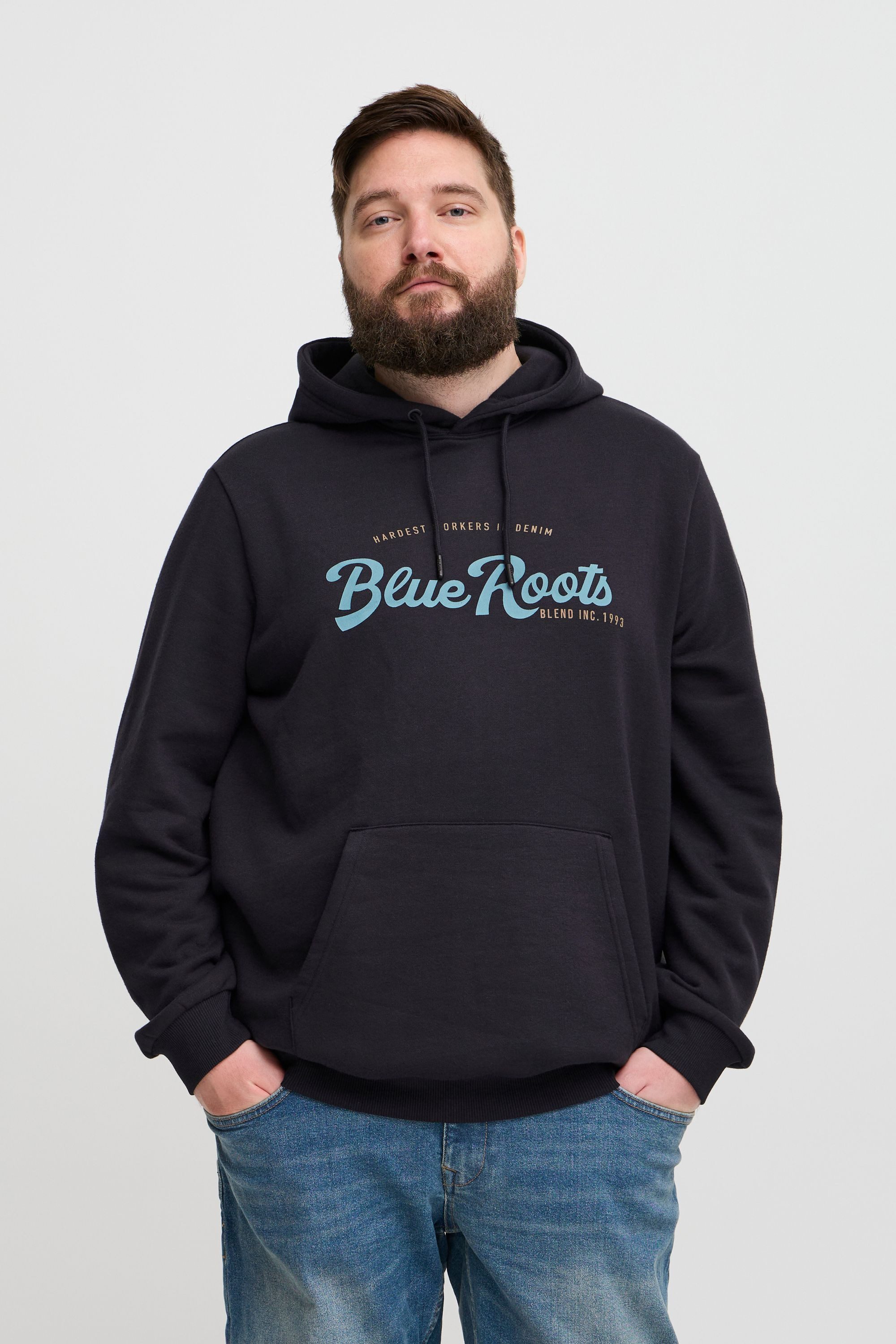 Blend Troyer BHBSweatshirt Gemütliche Sweatjacke mit Kapuze günstig online kaufen