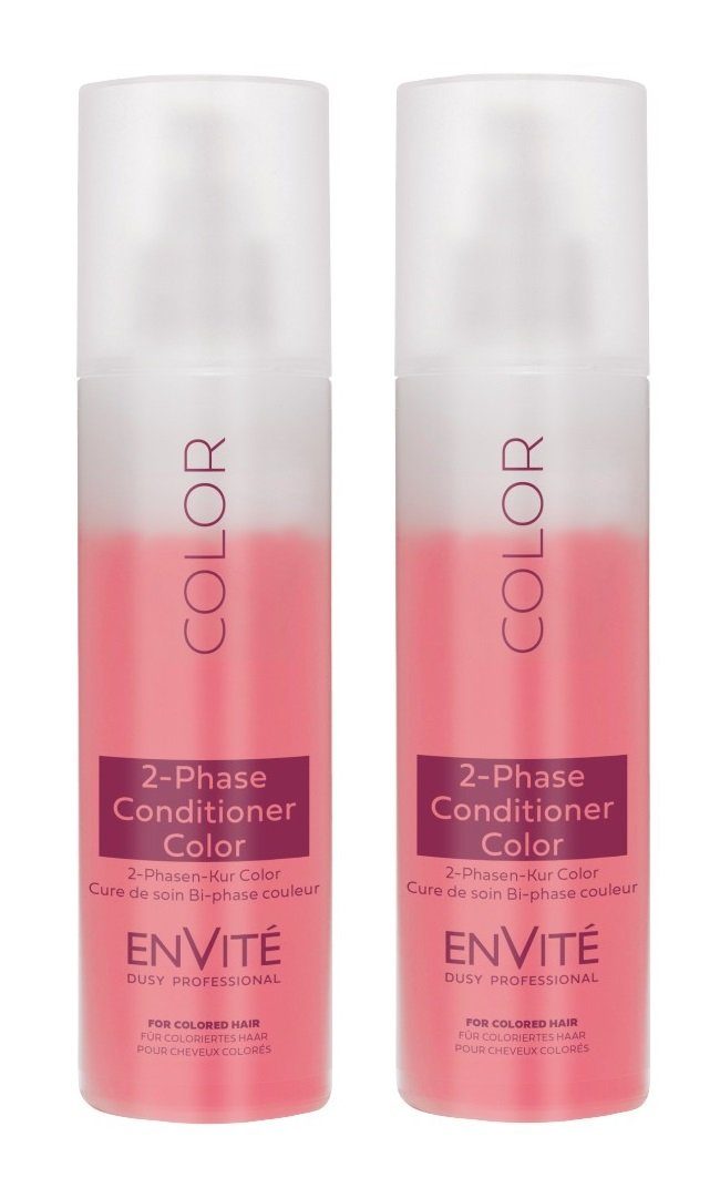 Dusy Professional Haarpflege-Spray Dusy Envite 2-Phasenkur Conditioner Color 200ml 2 Stück