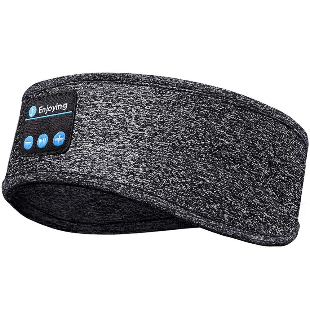 GelldG Headband Schlafmaske mit Ultradünnen HD Stereo Lautsprecher Schlaf-Kopfhörer