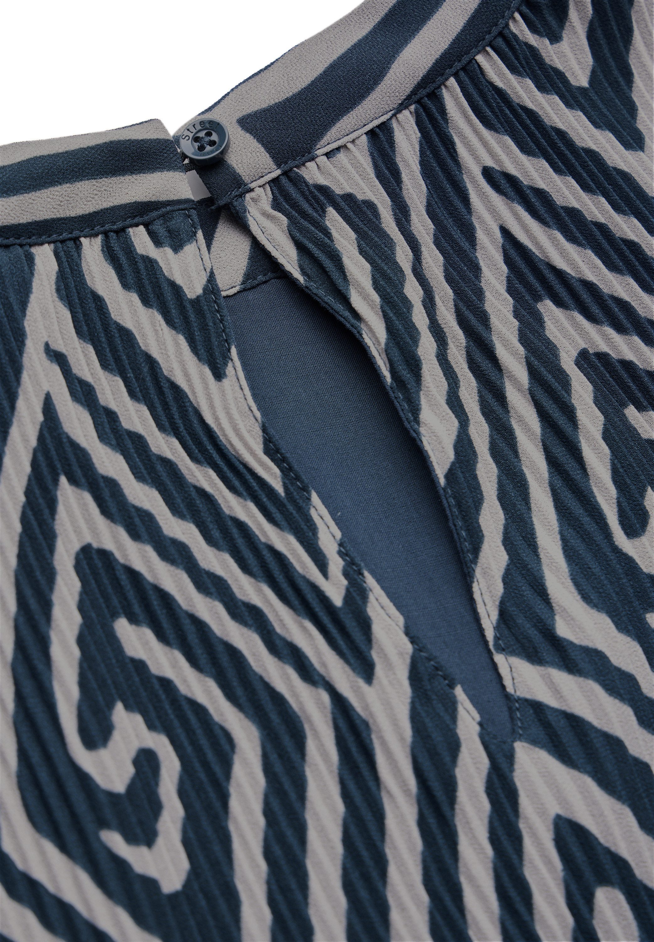 STREET ONE Midikleid mit Stehkragen