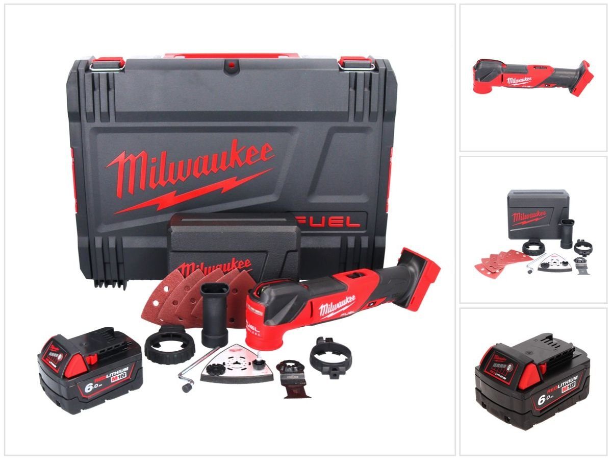Milwaukee Akku-Multifunktionswerkzeug »Milwaukee M18 FMT-601X FUEL Akku ...