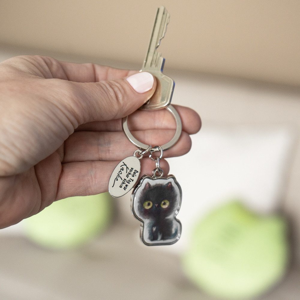 Sheepworld Schlüsselanhänger Schlüsselanhänger »schwarze Katze«