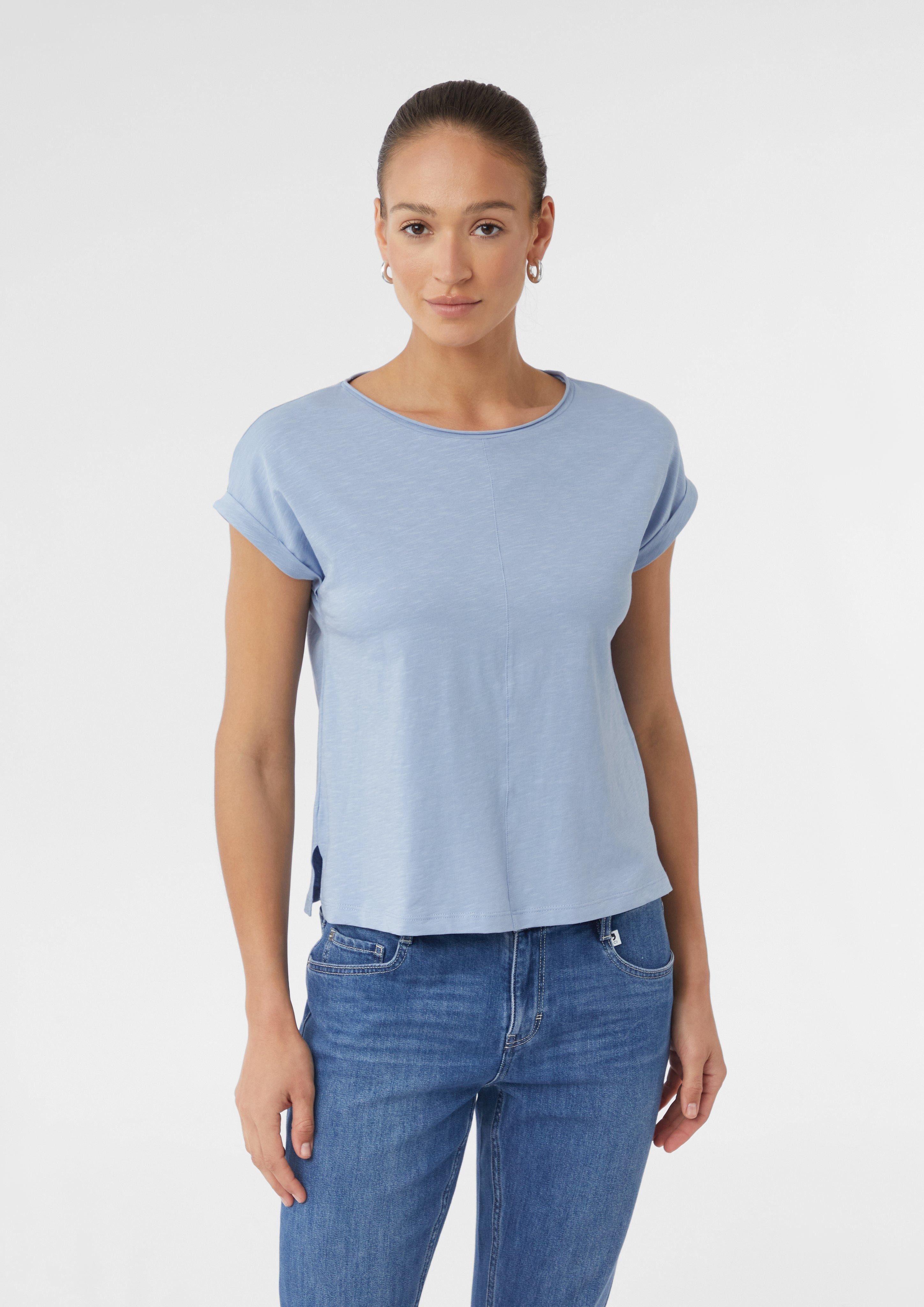 comma casual identity Kurzarmshirt T-Shirt aus günstig online kaufen