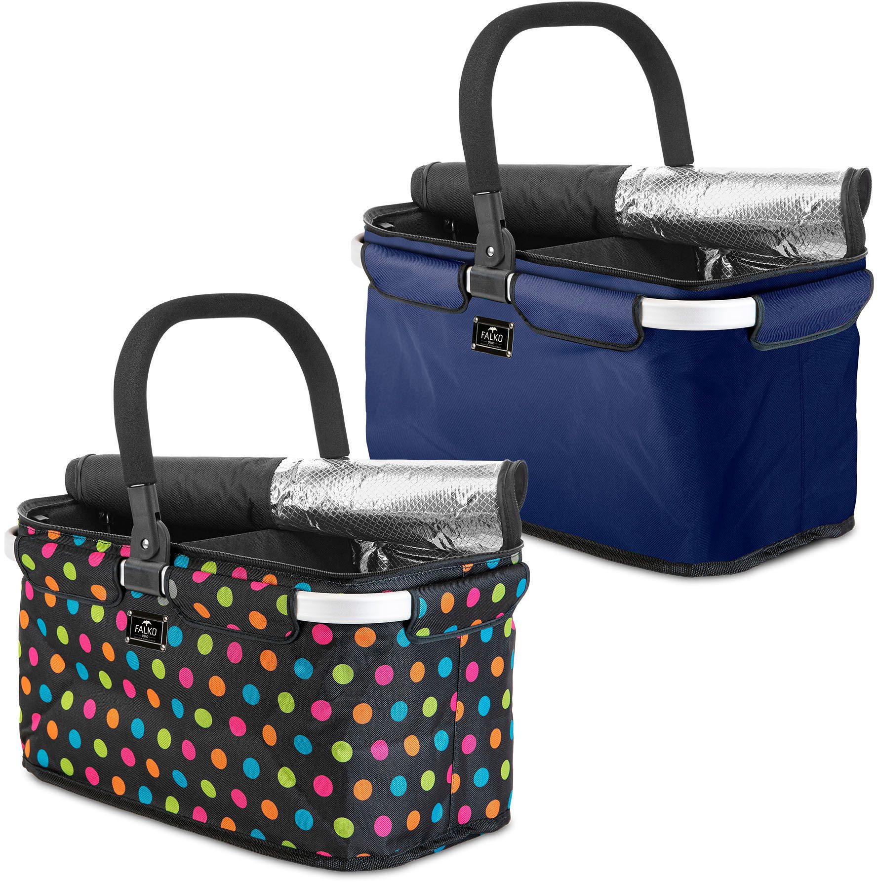 Genius Einkaufskorb Falko Duo, Thermo: Kaltes bleibt länger kalt – Warmes b günstig online kaufen