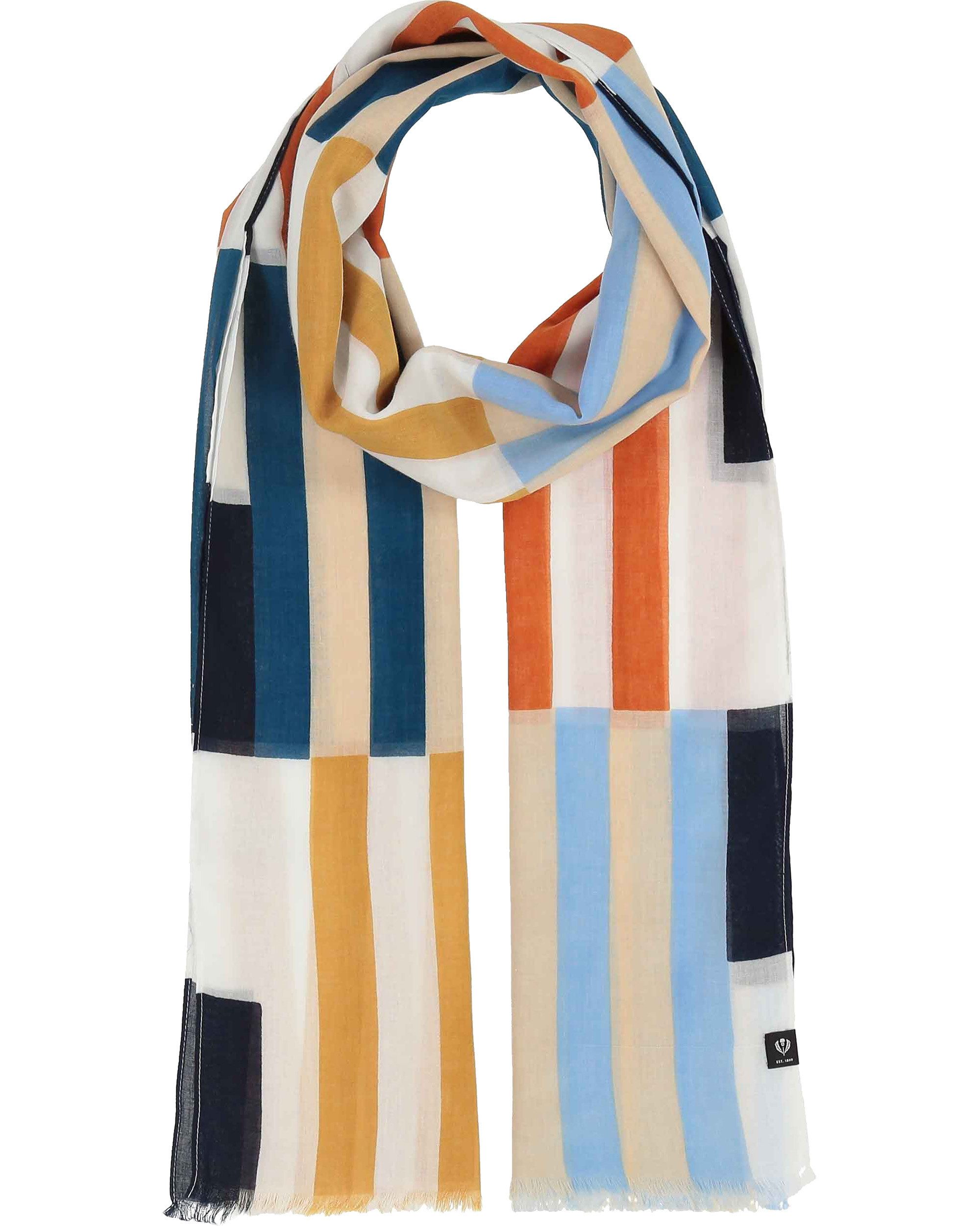 Fraas Modeschal Schal mit Streifen im Retro-Design aus Baumwolle, (keine)