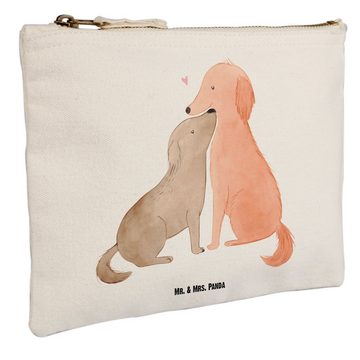 Mr. & Mrs. Panda Kosmetiktasche Größe M Hunde Liebe - Weiß - Geschenk, XXL, Tierliebhaber, Vierbeiner (1-tlg), Flexibel einsetzbar