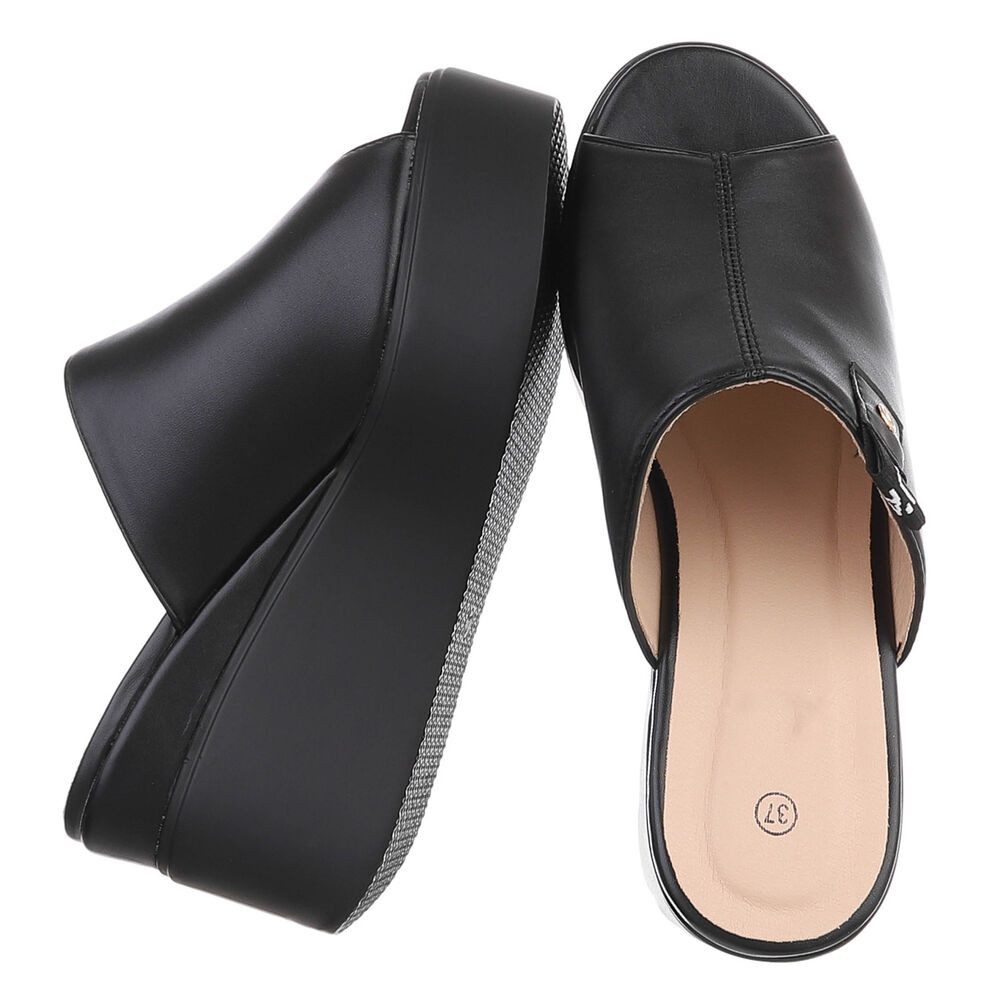 Ital-Design Moderne Absatzsandalen mit Plateau für Damen Plateausandaletten günstig online kaufen
