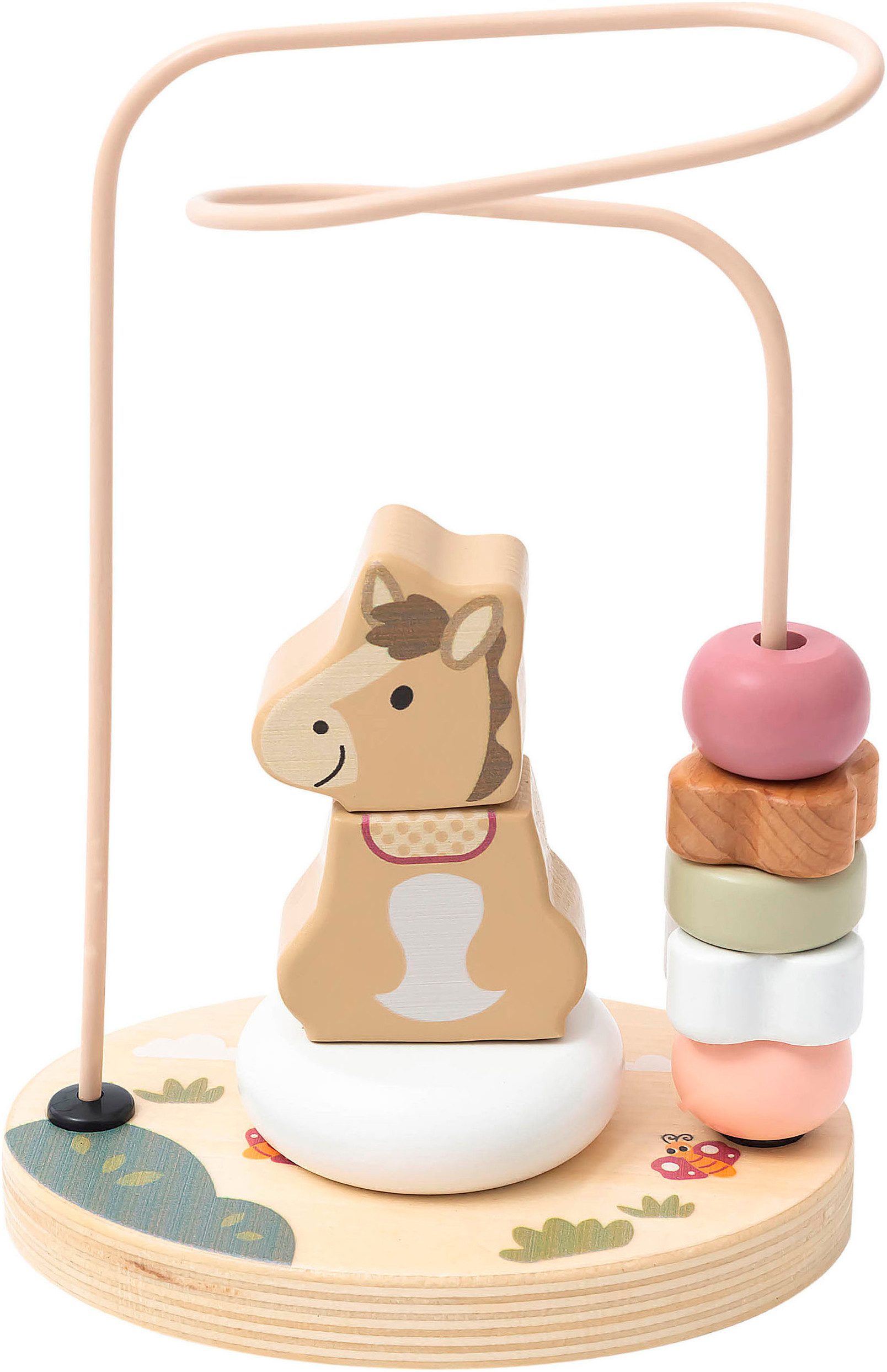 Sterntaler® Motorikschleife Pferd Sunny, FSC® - schützt Wald - weltweit