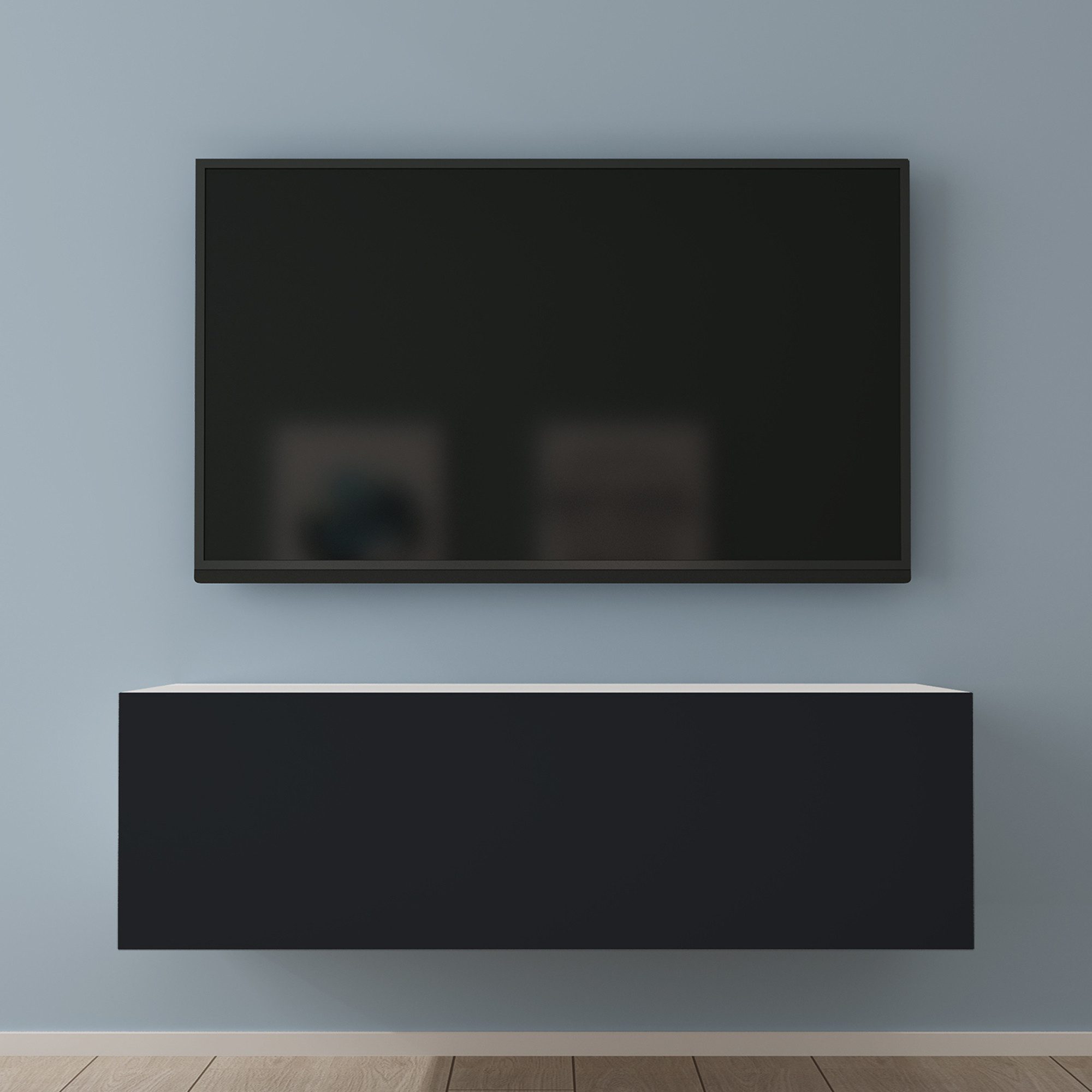 Mai & Mai Lowboard TV-Board TV-Schrank Fernsehschrank Hängend Fernsehtisch günstig online kaufen